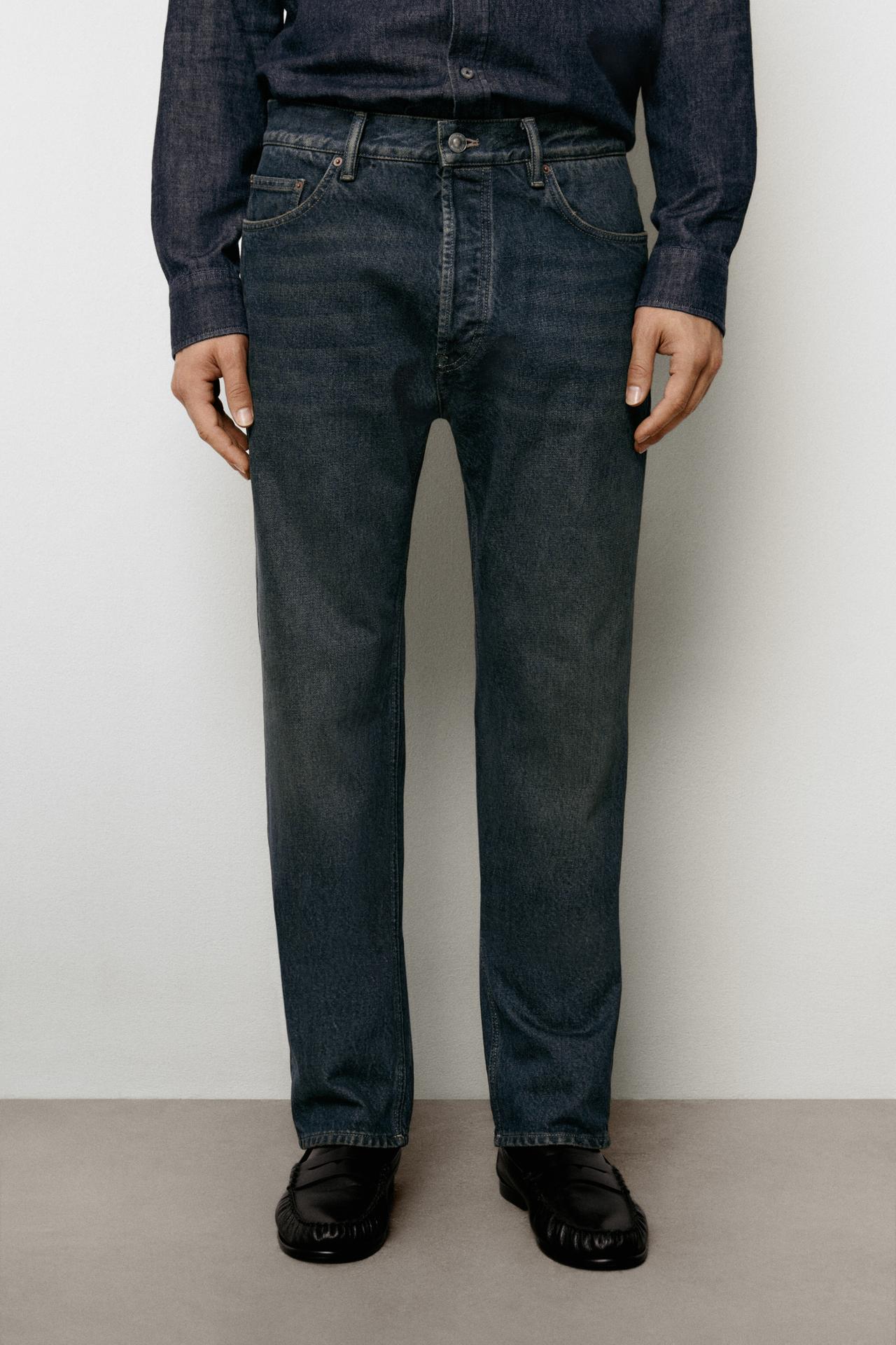 Straight-leg jeans — INDIGO