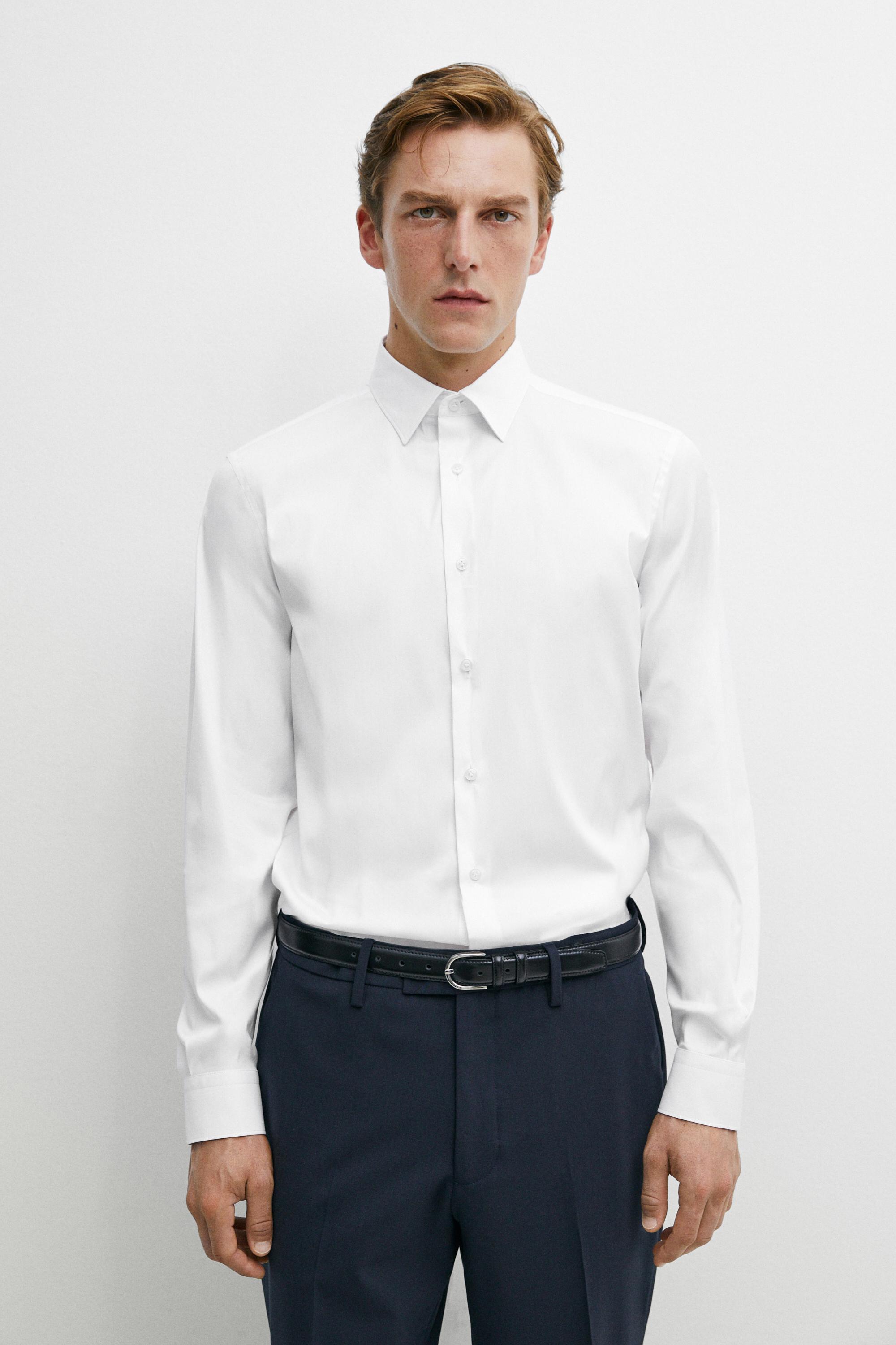 Stretch-Hemd im Slim-Fit