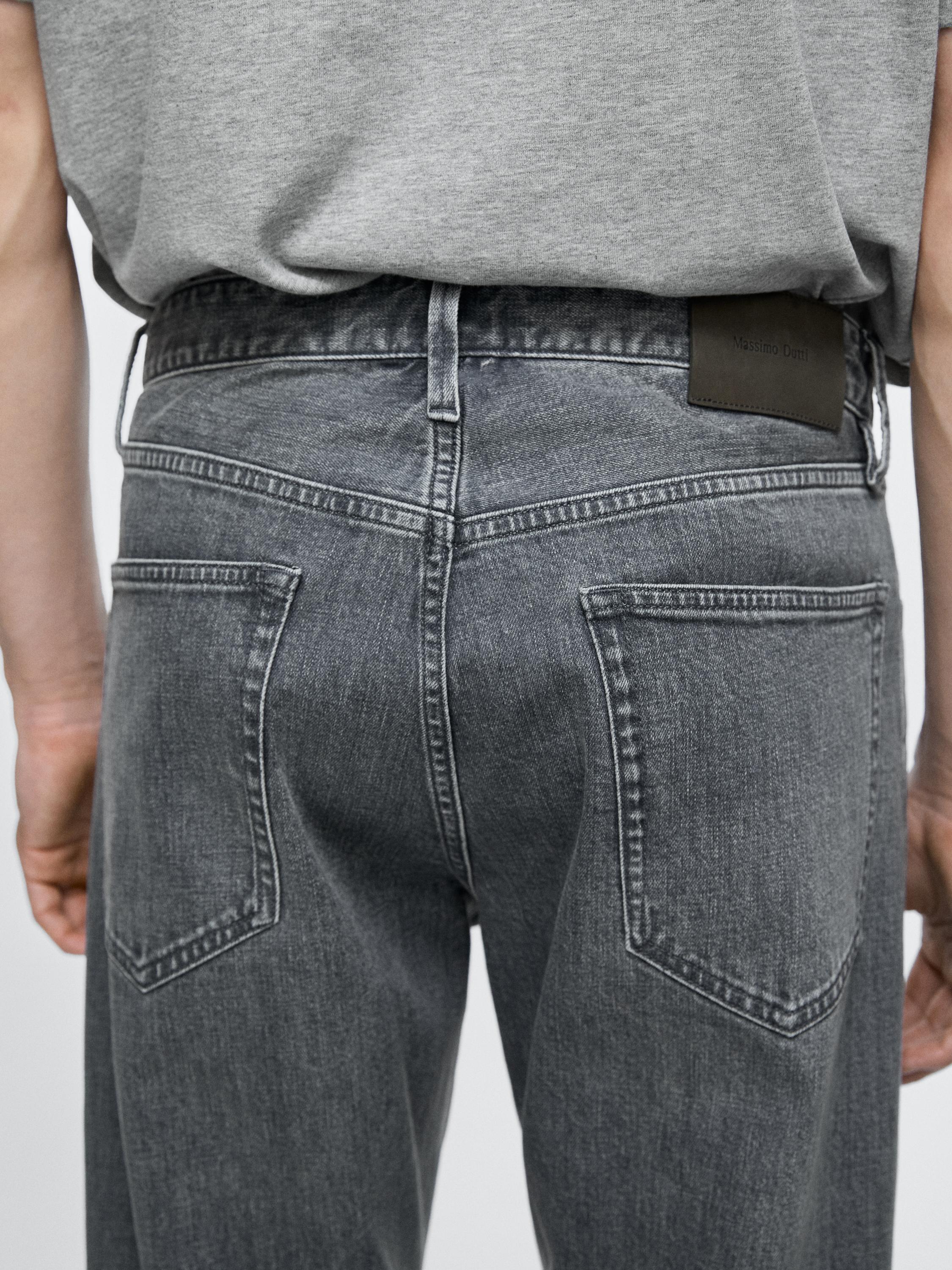 Selvedge fit jeans — GREY