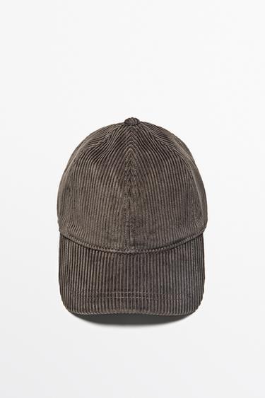 Corduroy cap — KHAKI 1