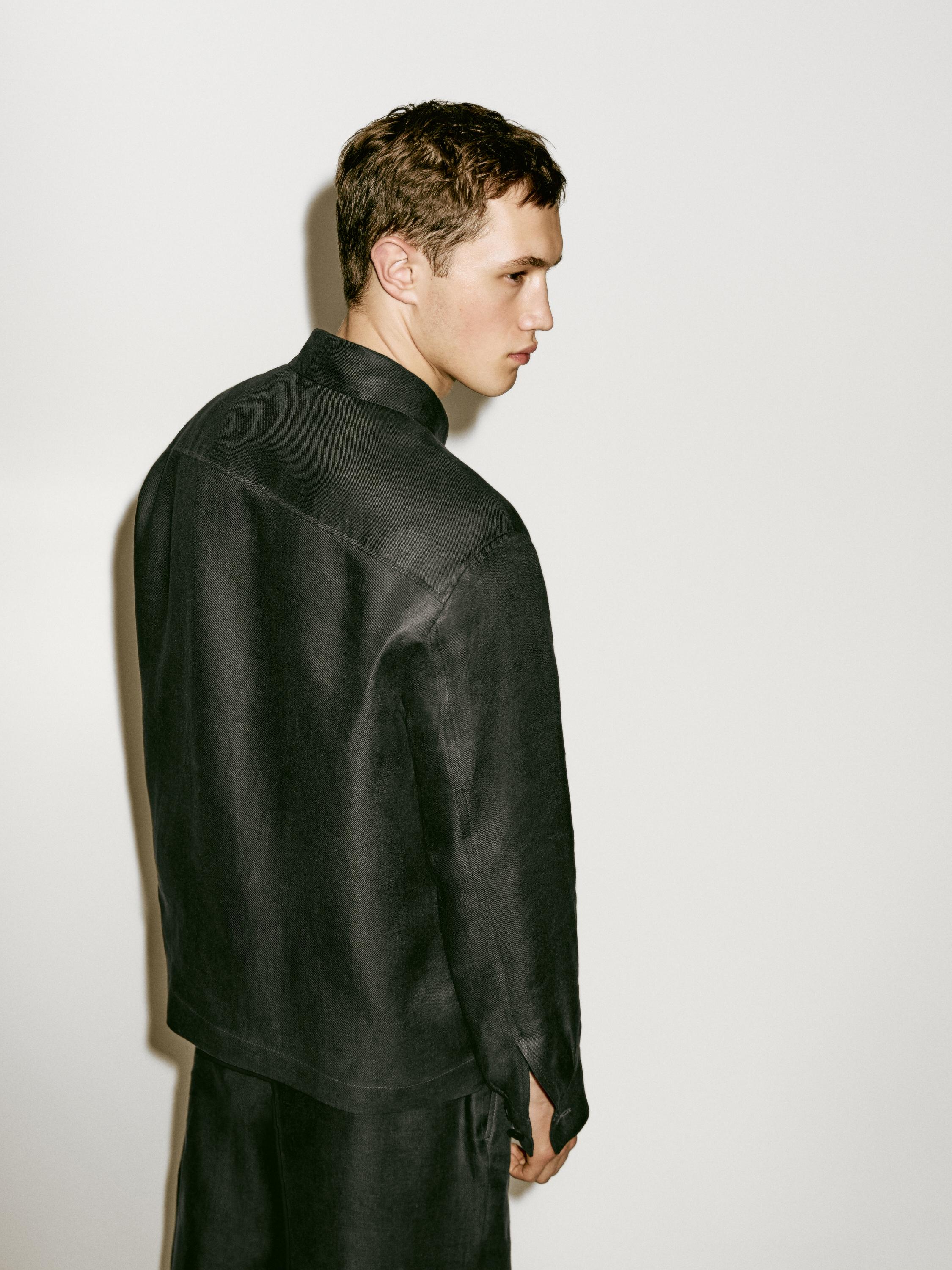 100% linen overshirt - Limited Edition