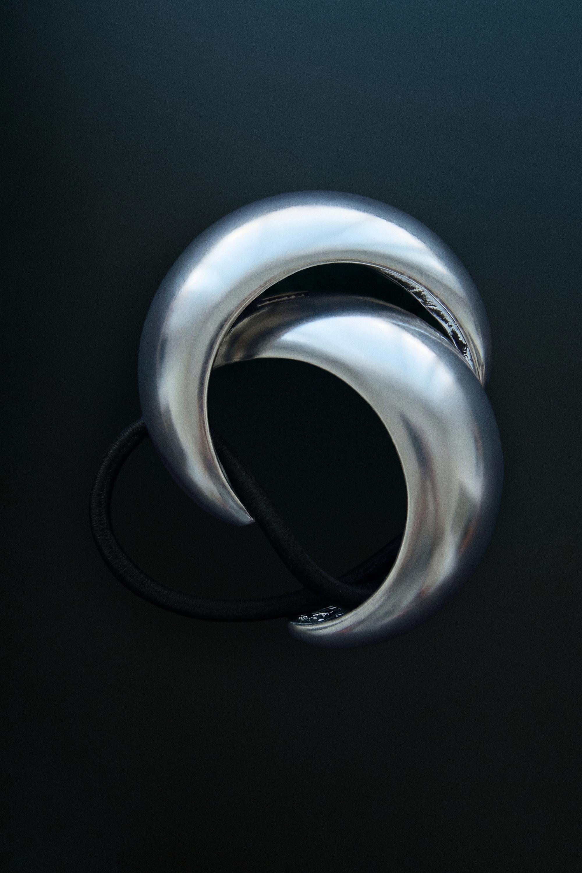 Set of hair clips - STUDIO — SILVER