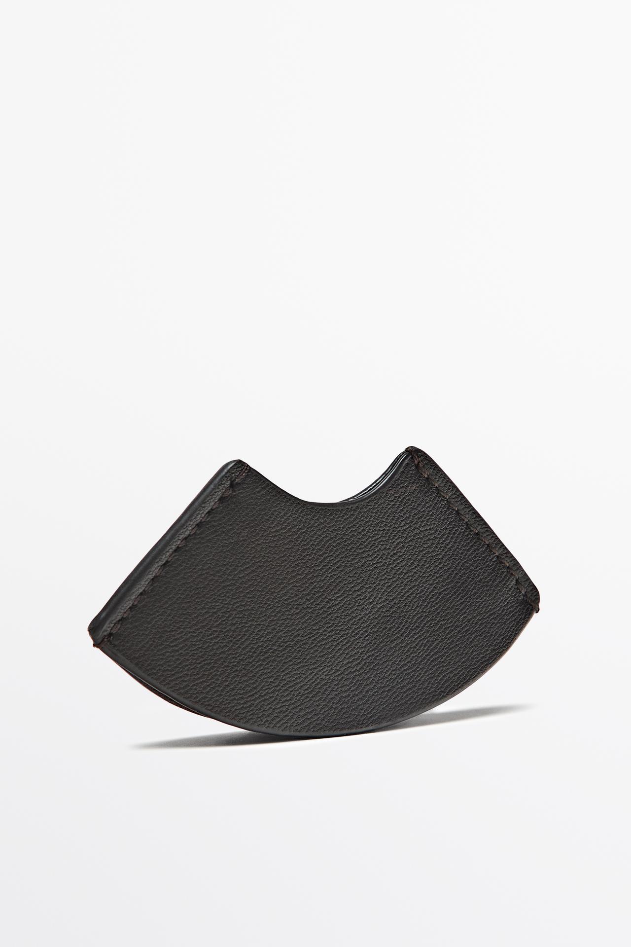 Nappa leather bookmark — BROWN