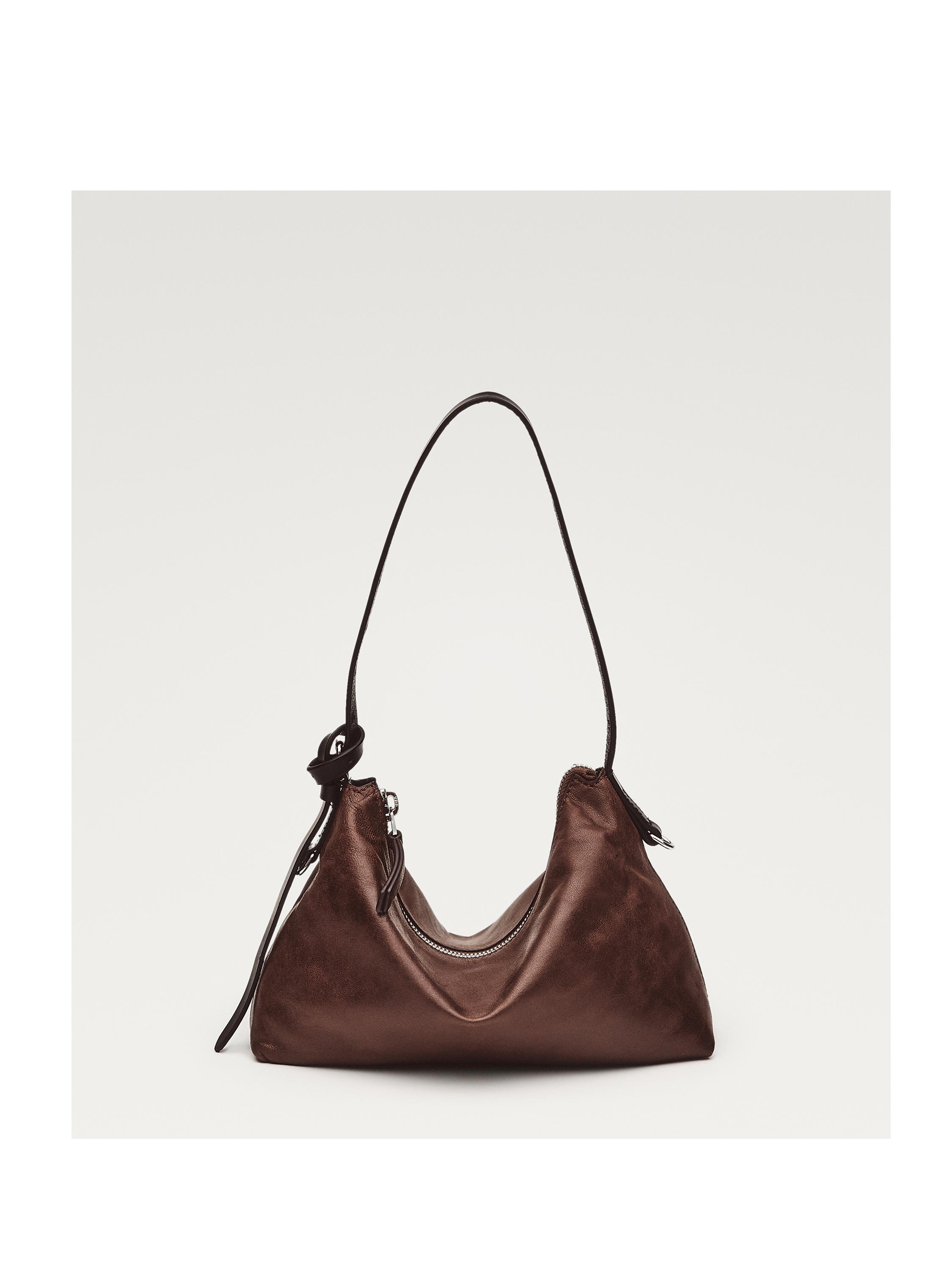 Small nappa leather bag