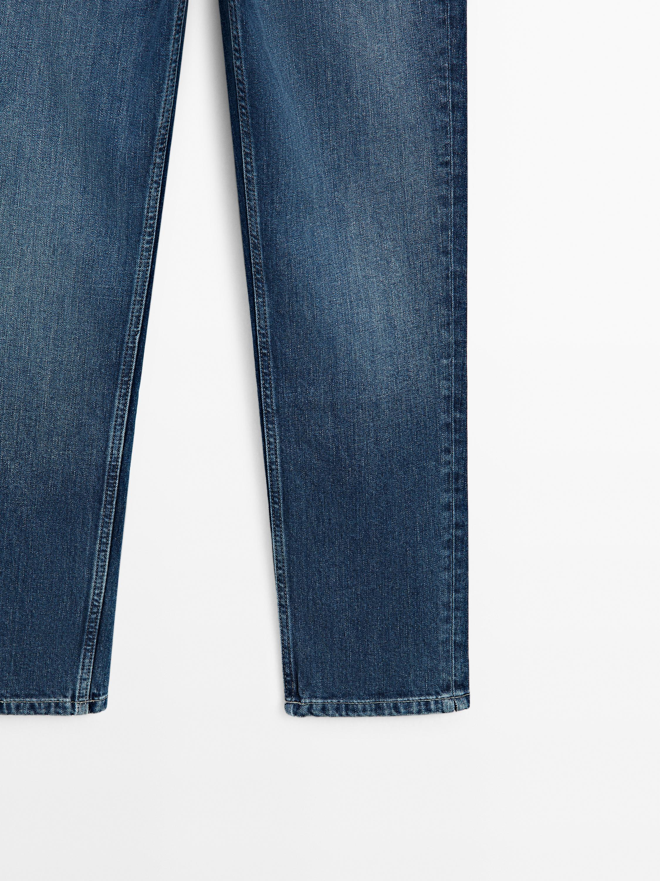 Mid-rise slim fit jeans