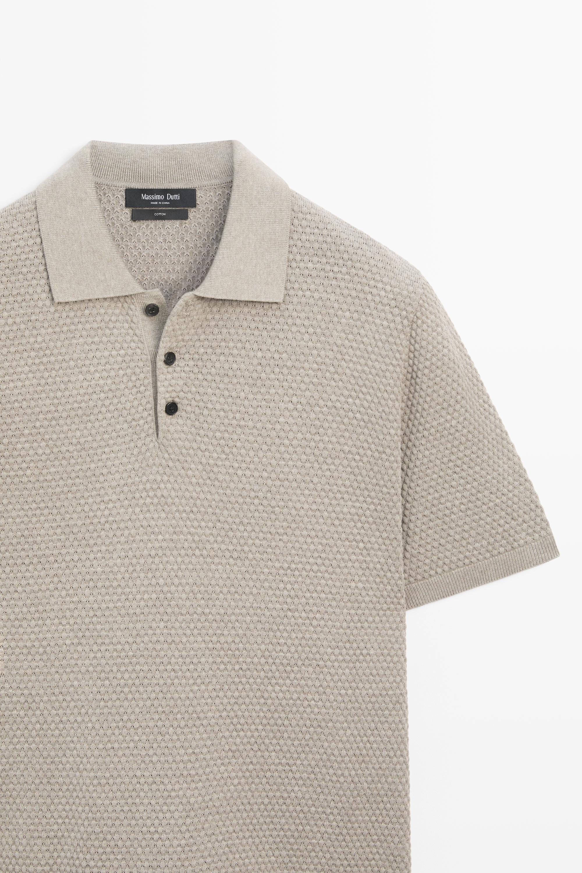 100% Cotton Short Sleeve Knit Polo — 0-847