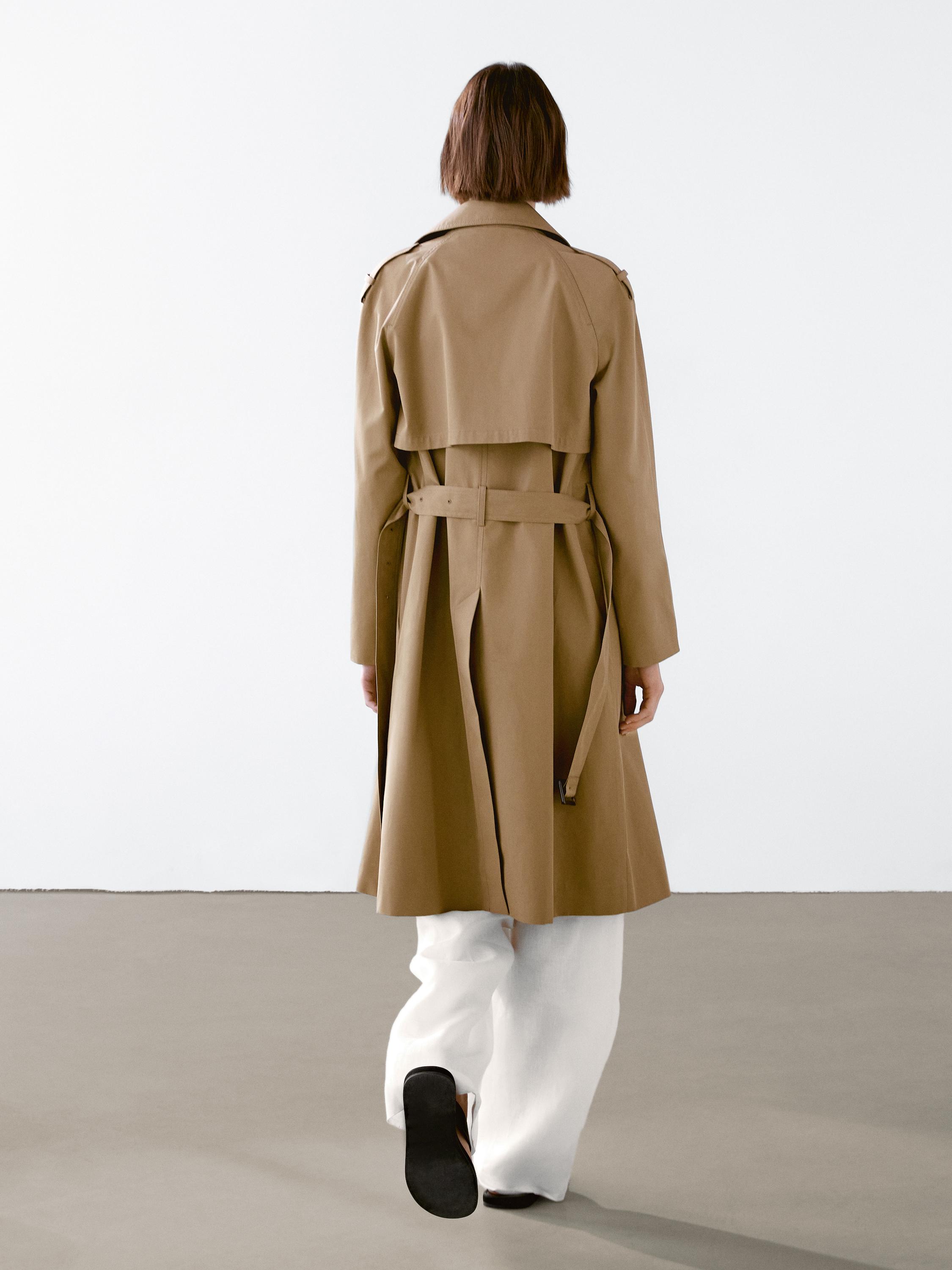 Gabardina 100% algodón water repellent