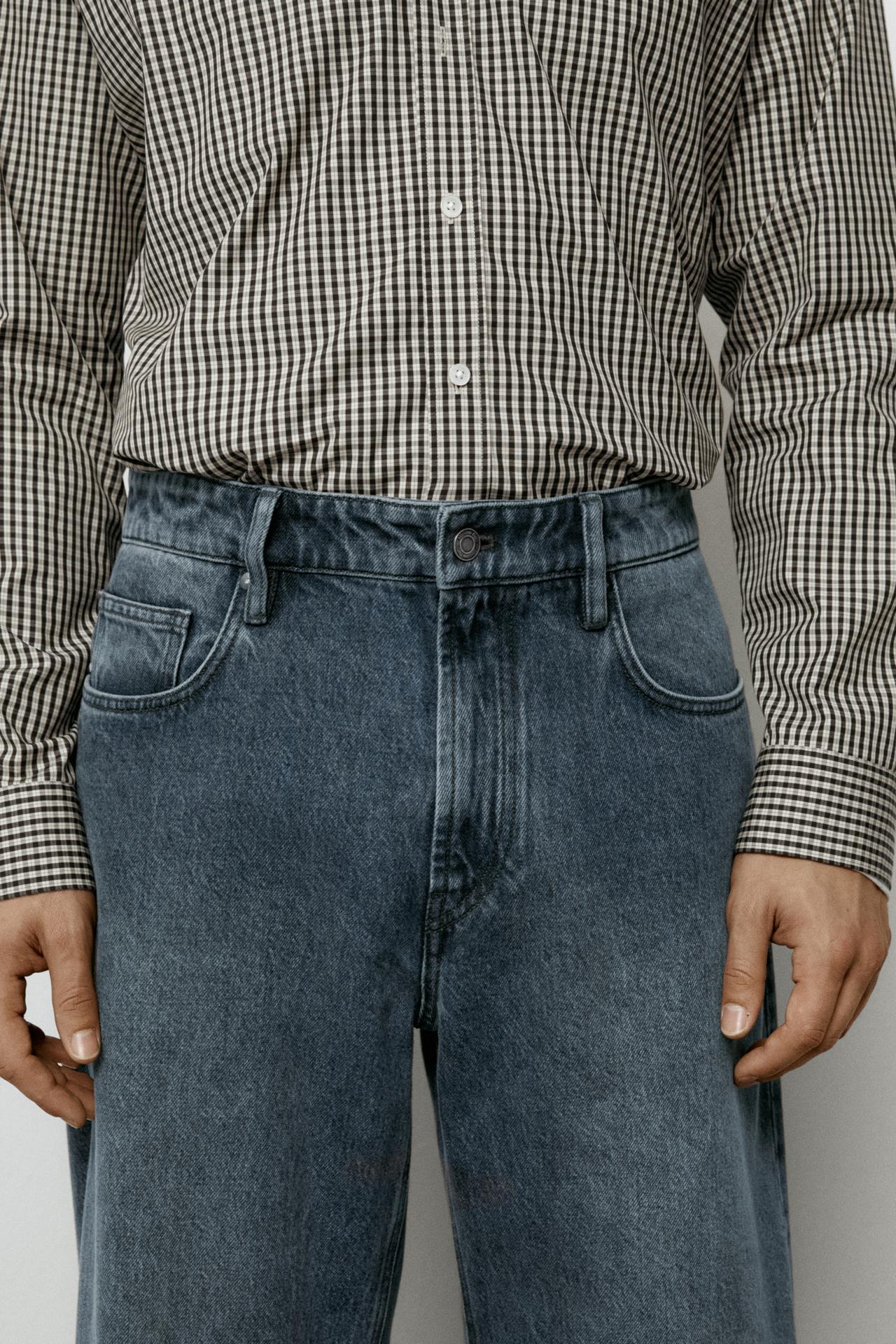Barrel fit jeans — INDIGO