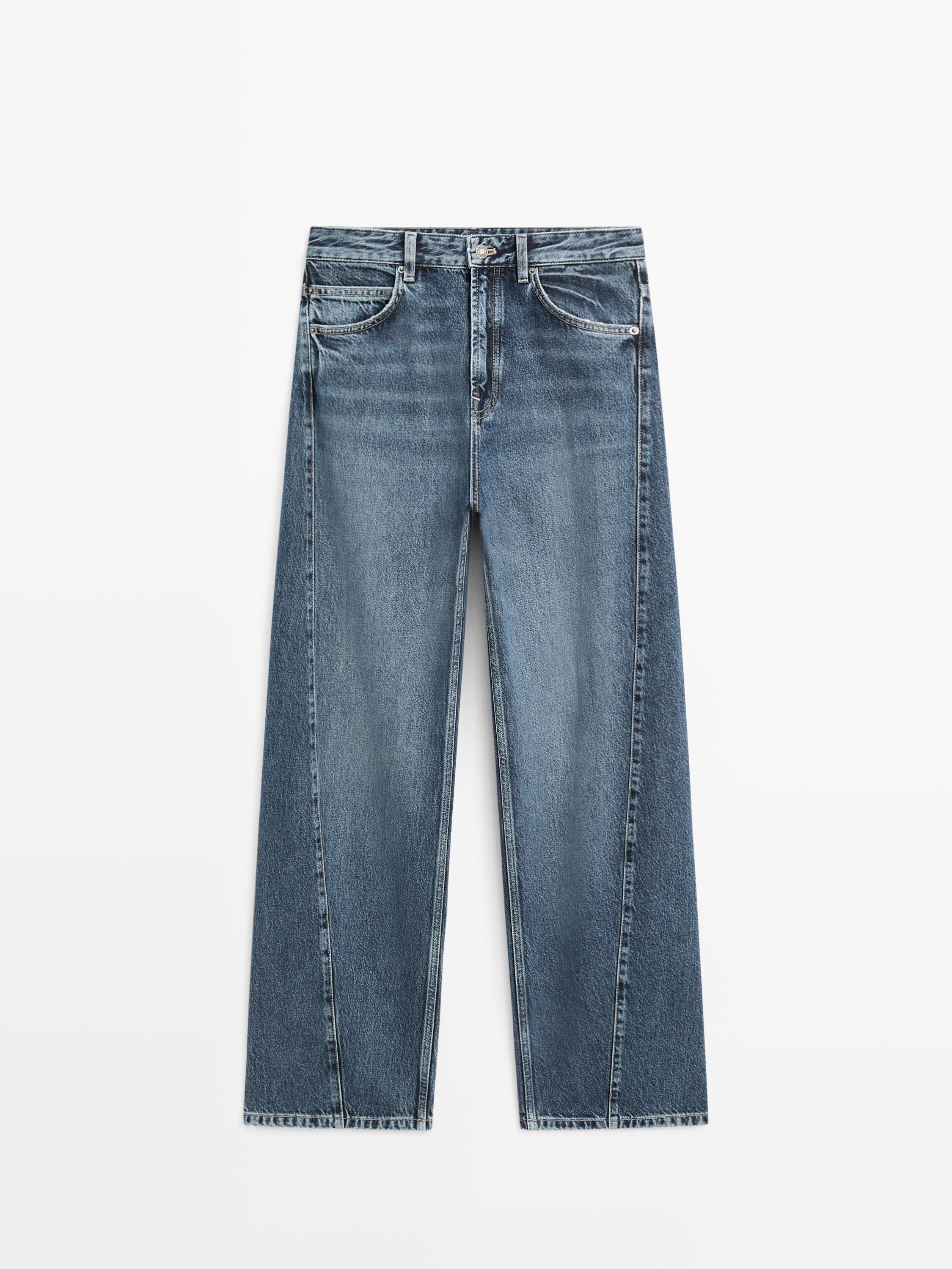 Jean barrel fit