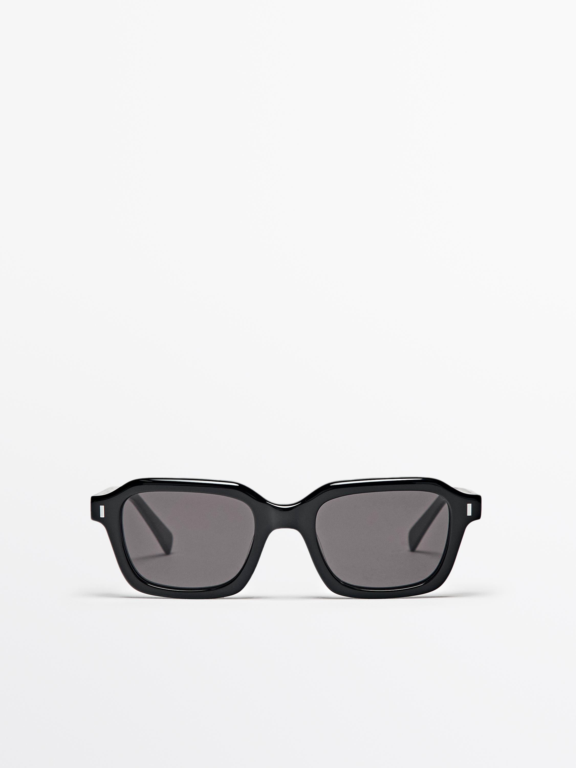 Rectangular sunglasses