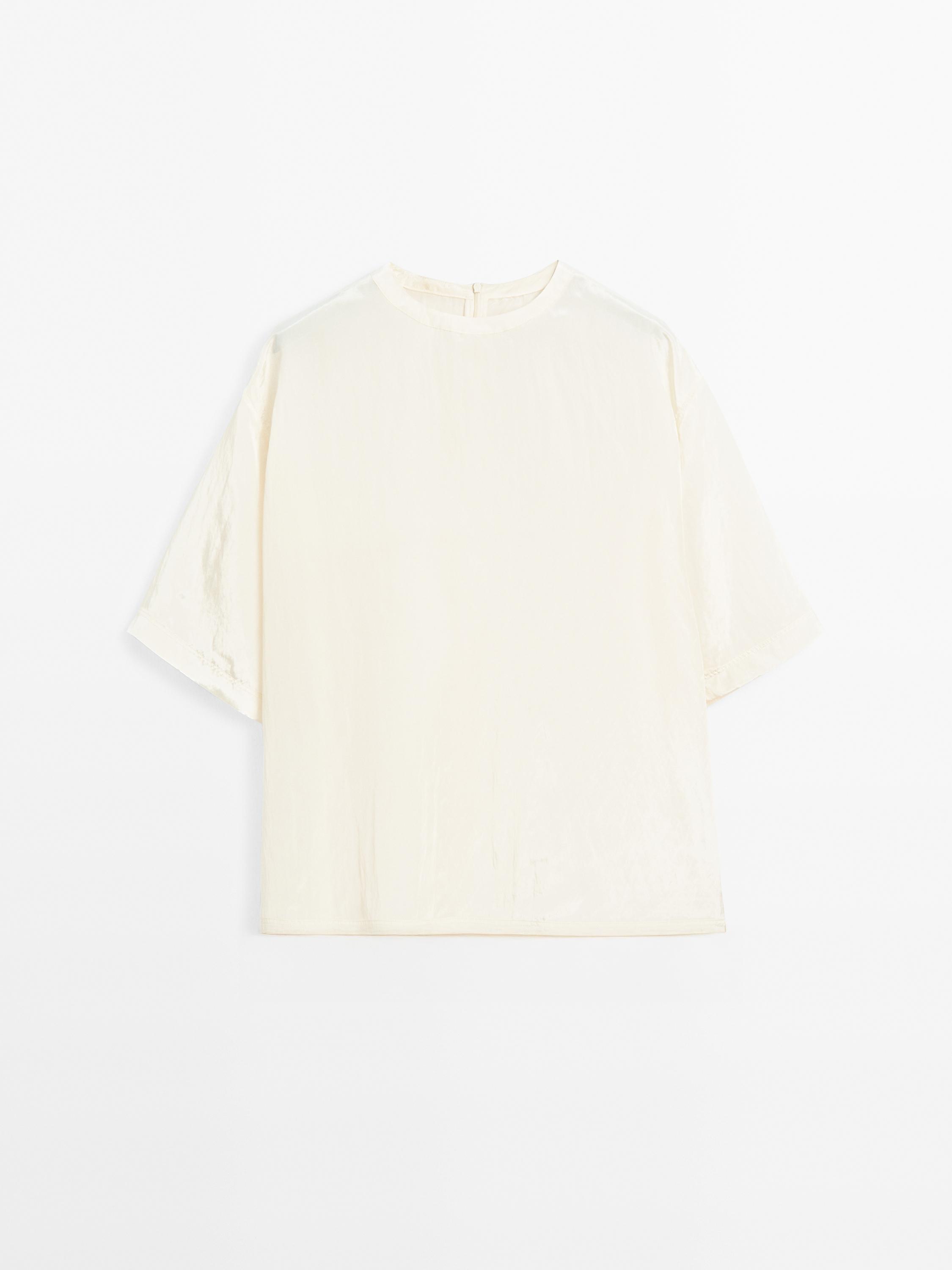 Short sleeve organza T-shirt - Limited Edition