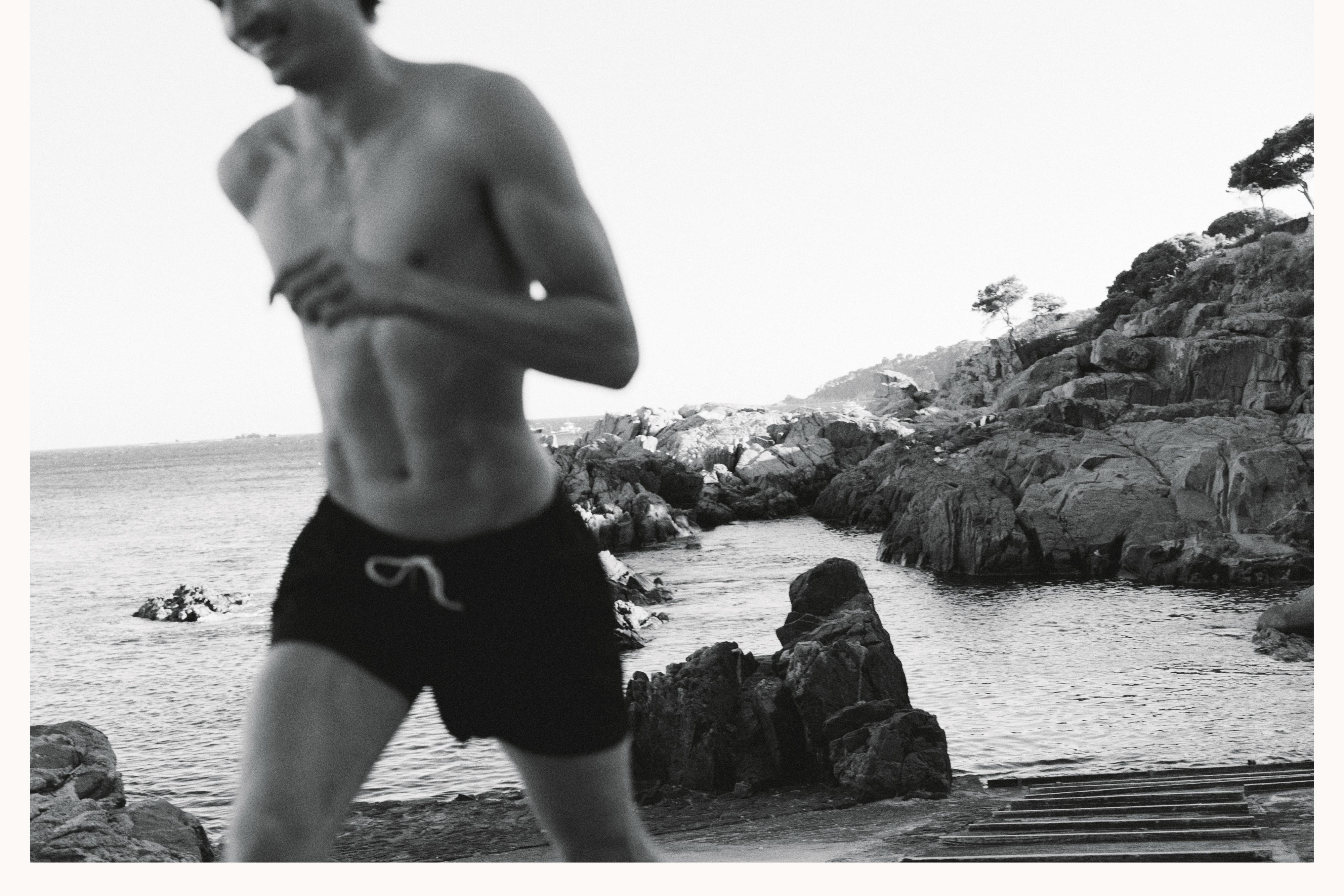 Plain swim trunks — OCEAN