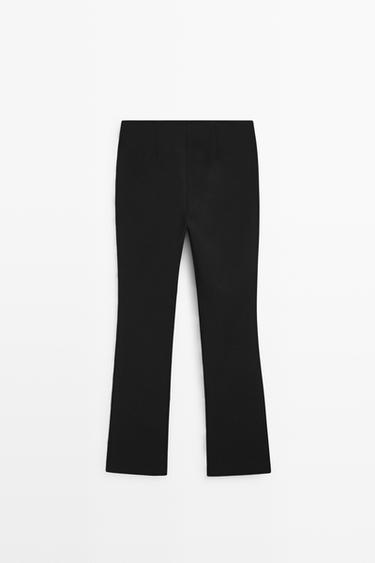 Technical flare fit pants — BLACK 6