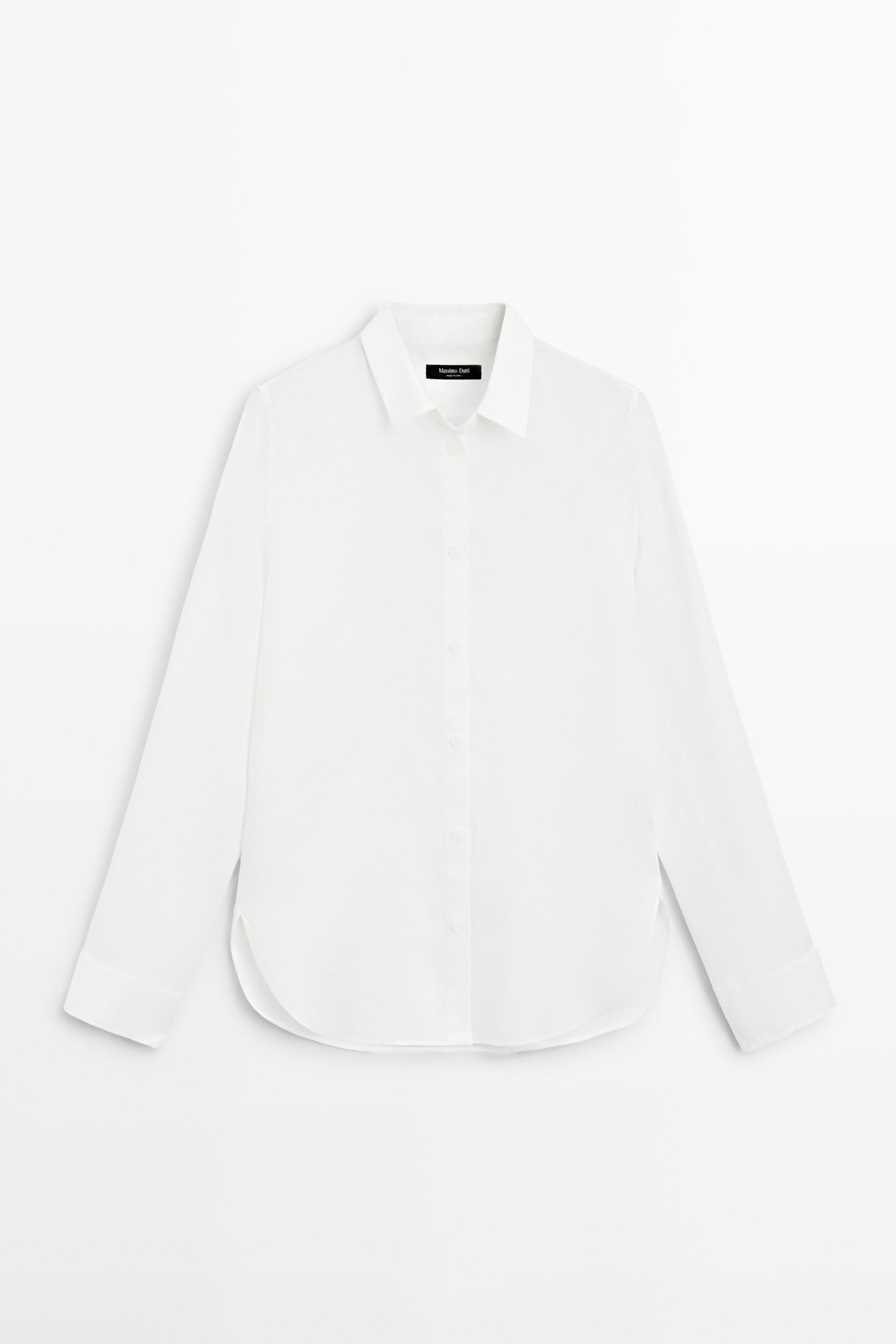 Chemise fluide 100 % lin