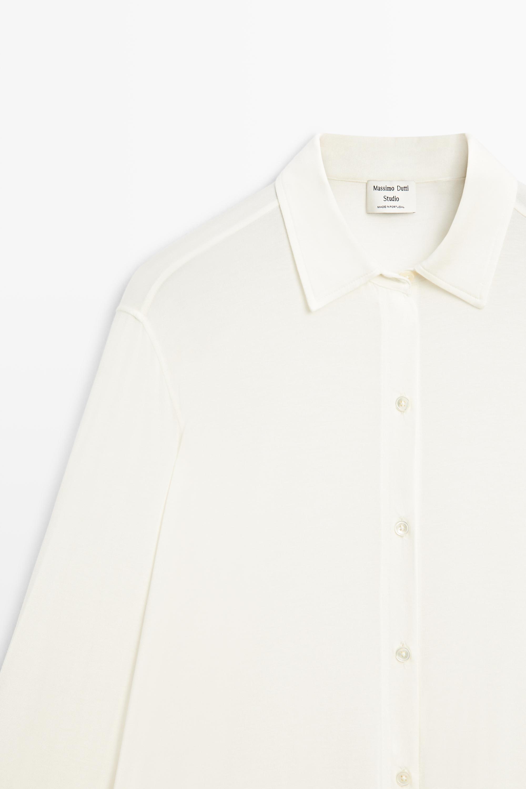 Fluid shirt - STUDIO — CREAM