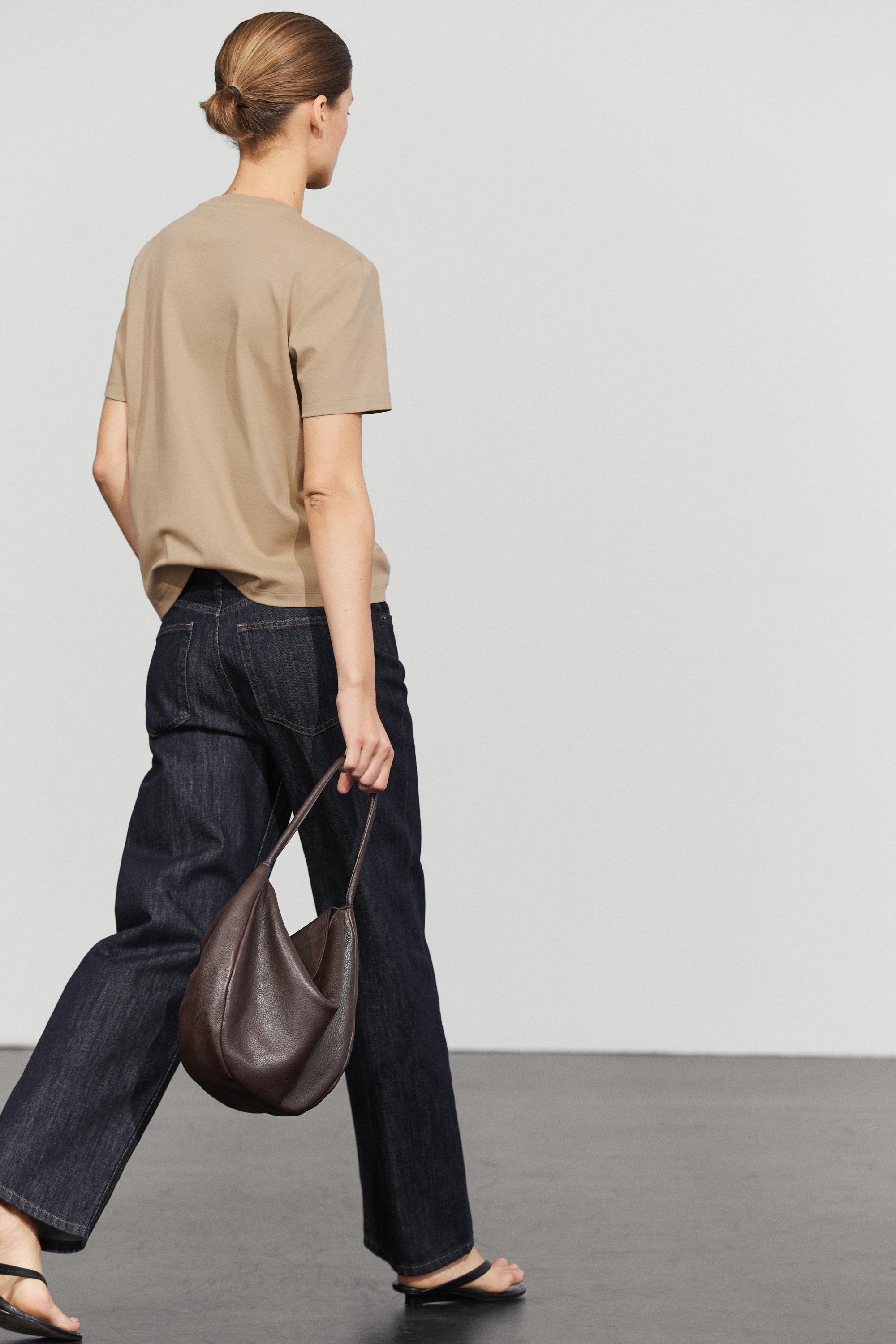 Regular fit short sleeve T-shirt. — STONE
