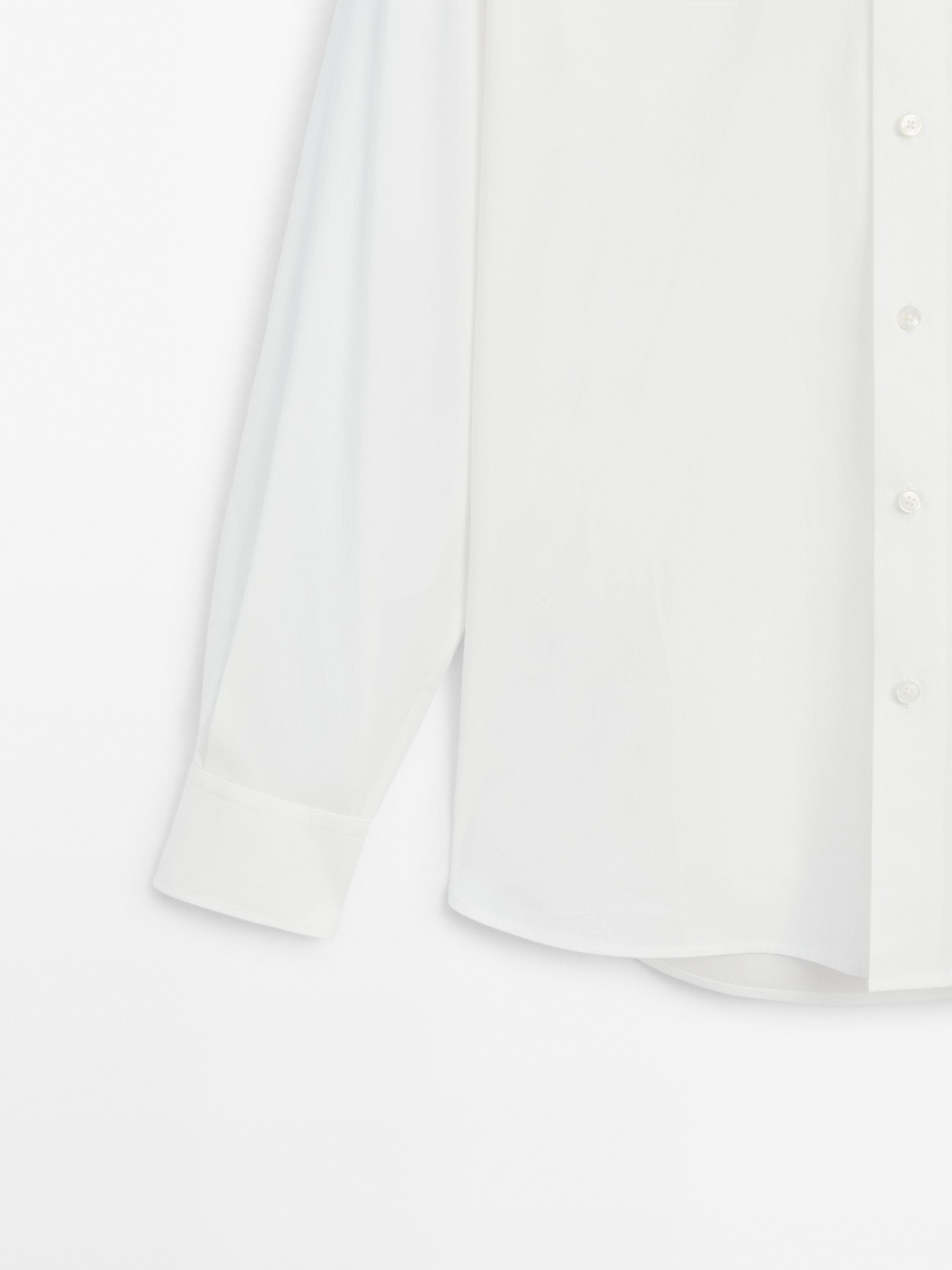 100% cotton poplin shirt