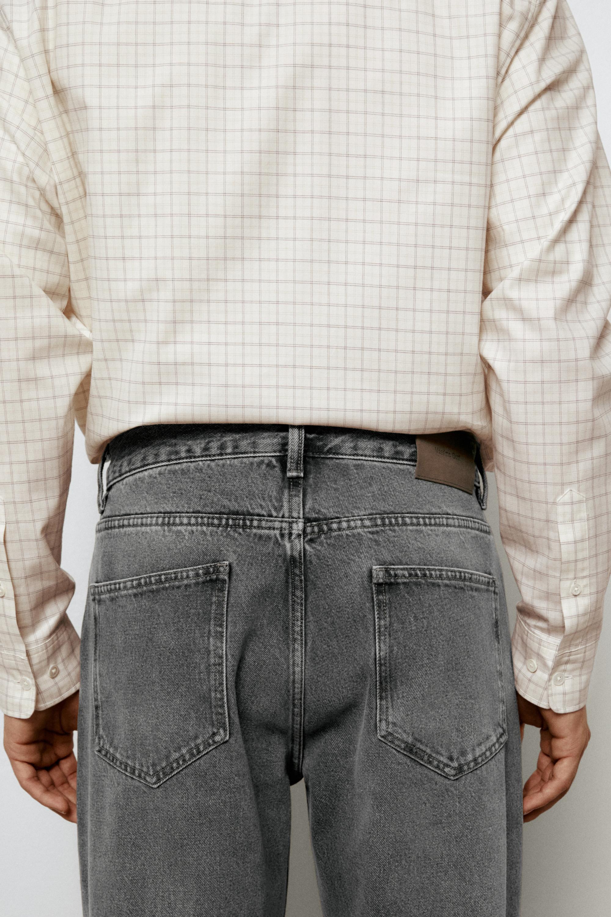 Straight-leg jeans — GREY