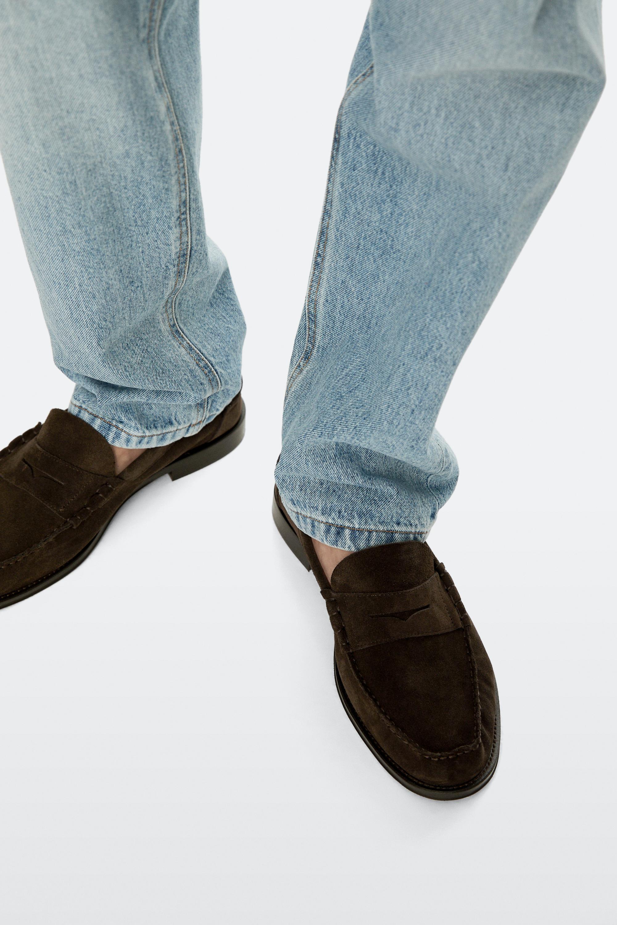 Penny loafers · Brown · Loafer | Massimo Dutti