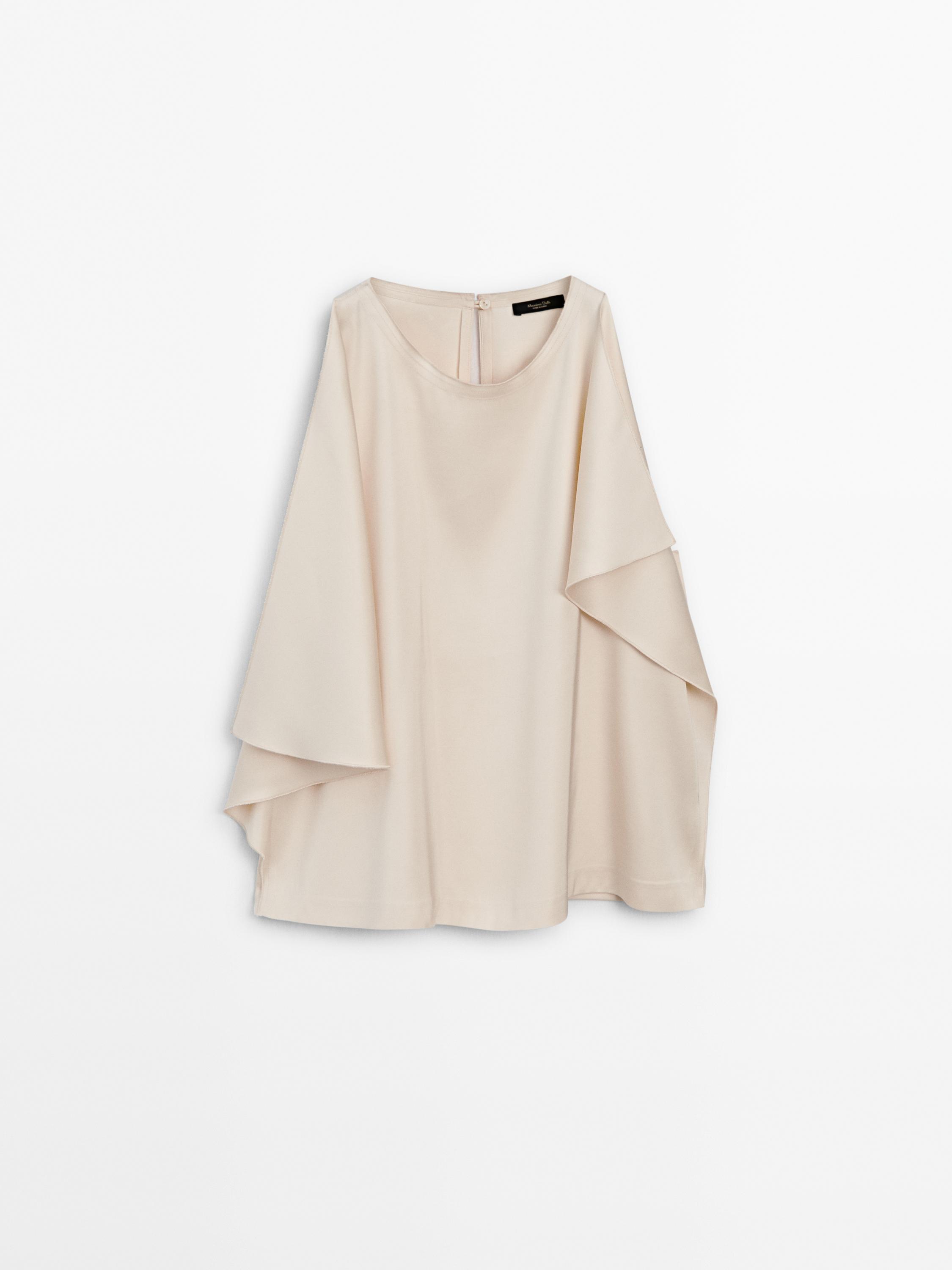 Satin halterneck top