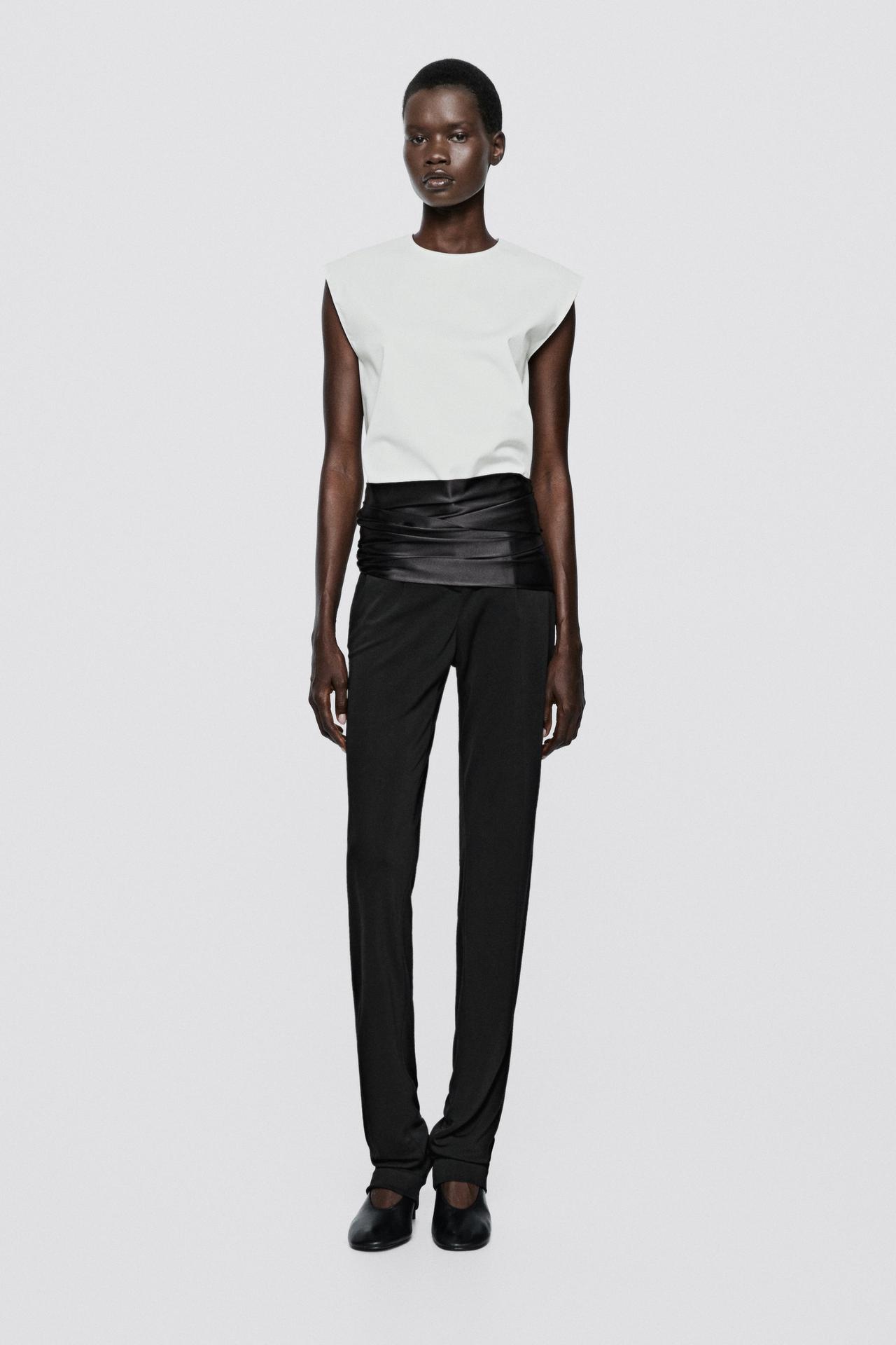 Cotton blend poplin top - LIMITED EDITION — WHITE