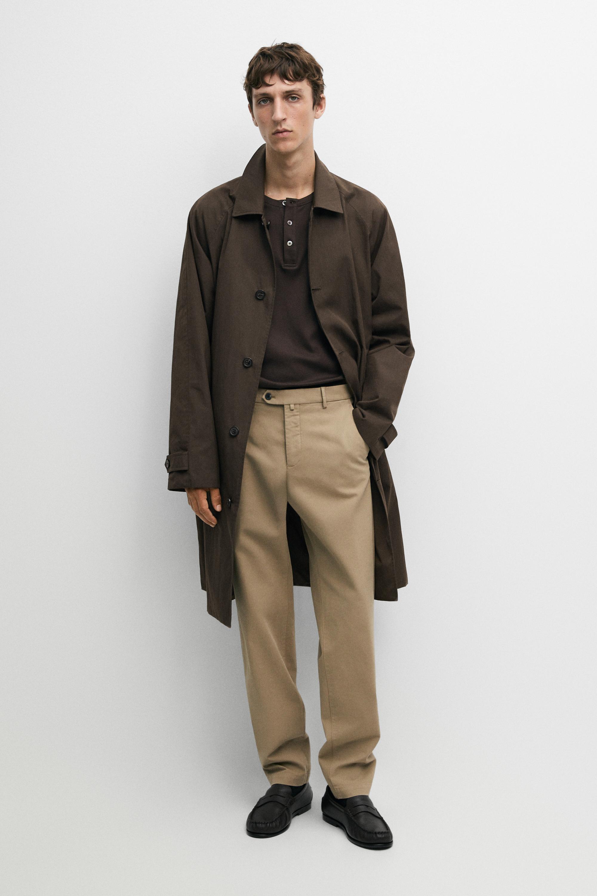 100% cotton slim fit pants