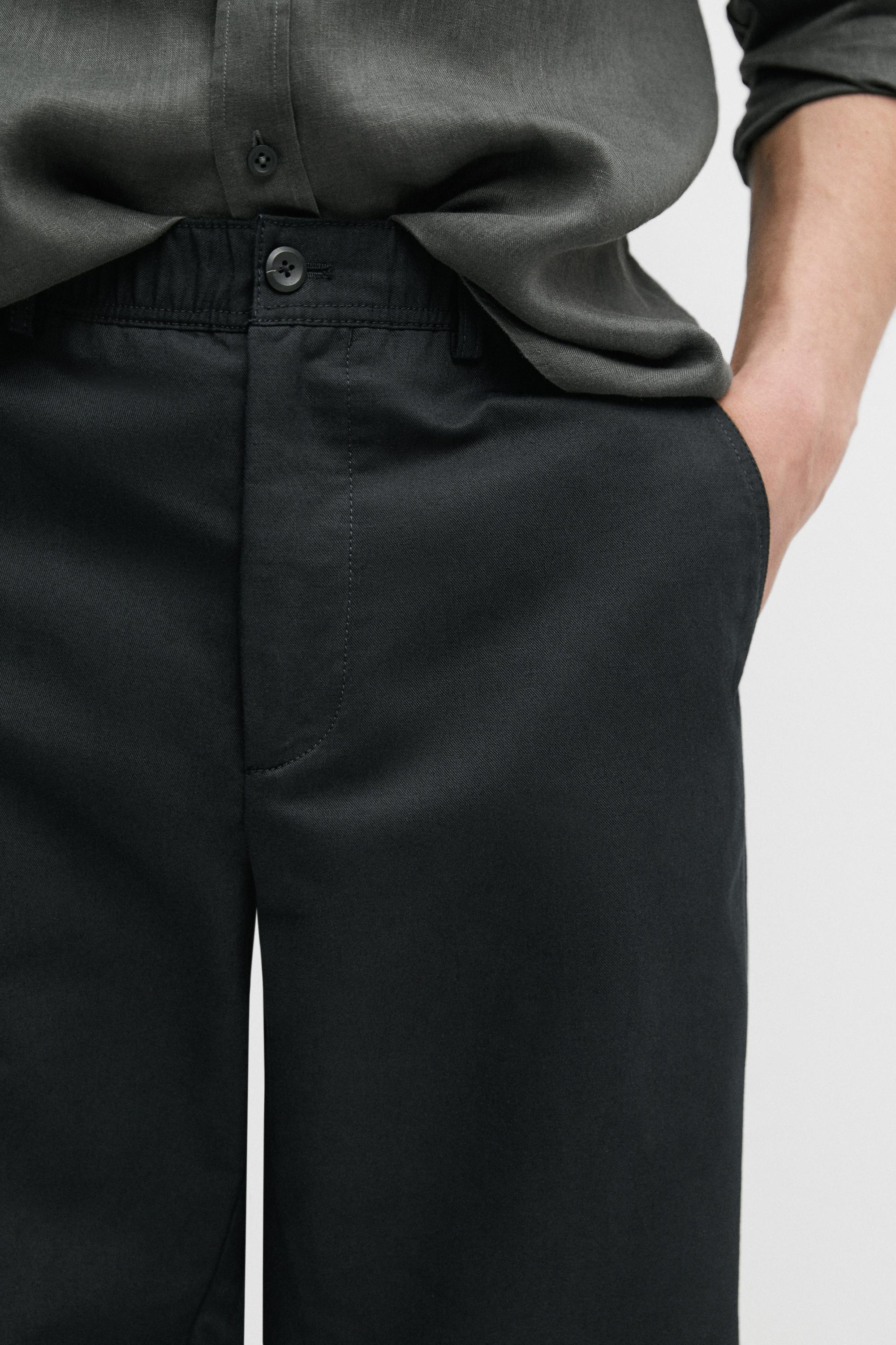 Jogger fit trousers — NAVY BLUE
