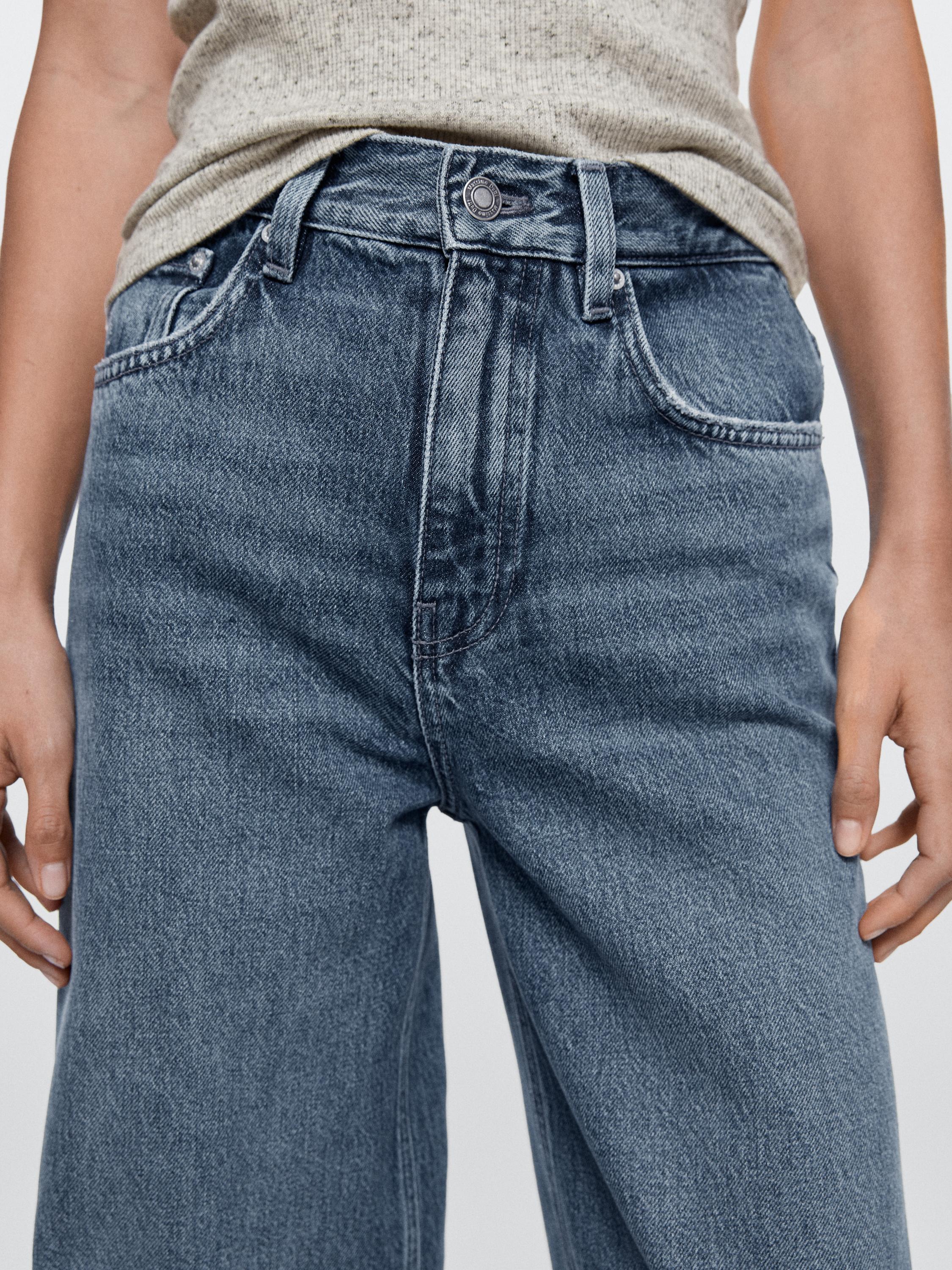 Wide-leg jeans — MEDIUM BLUE