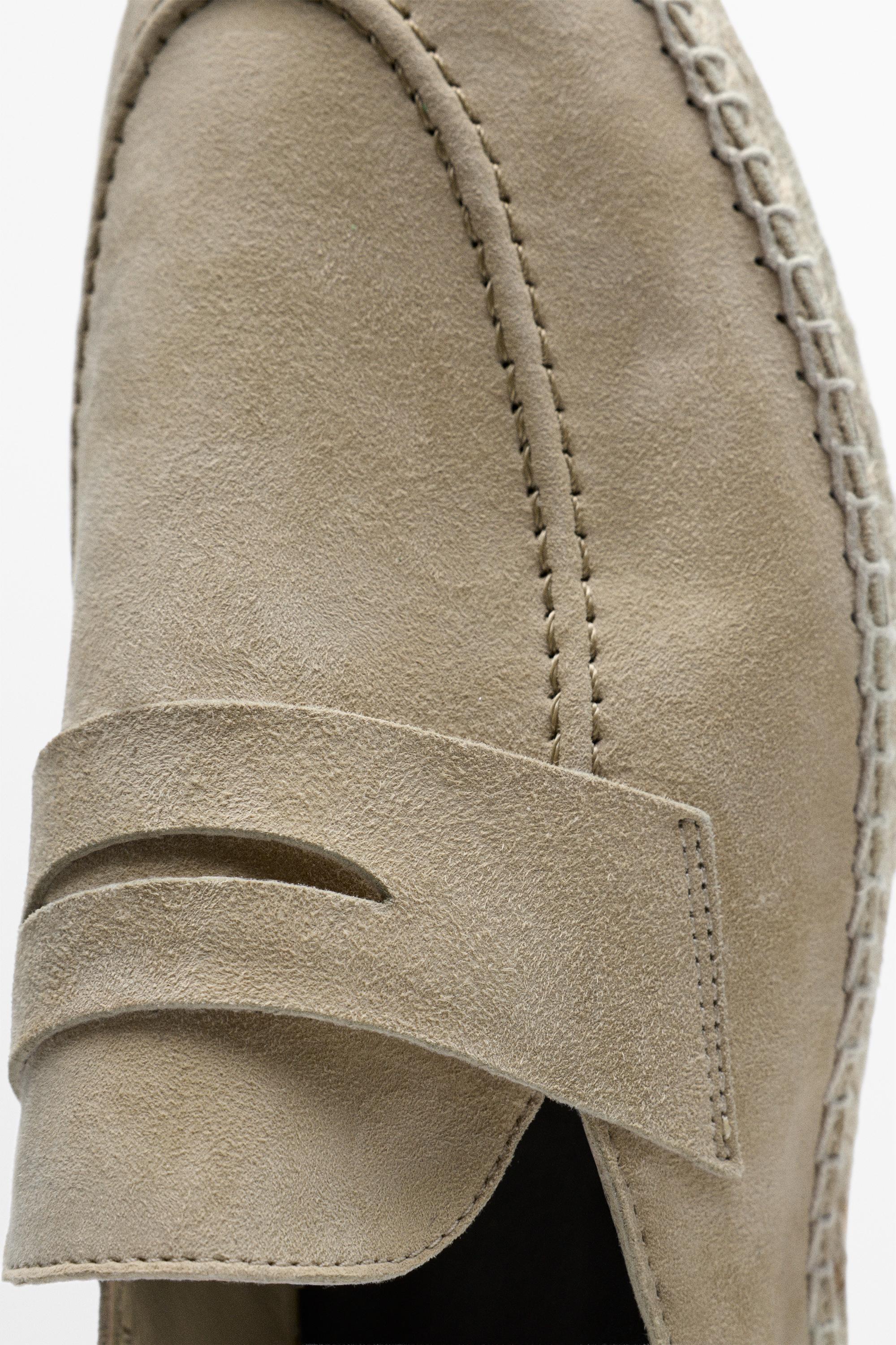 Massimo Dutti PENNY STRAP ESPADRILLES Massimo Dutti WITH PENNY STRAP - Espadrilles - sand - Zalando main image 4