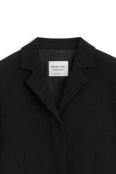 Fitted long coat - LIMITED EDITION — BLACK 9
