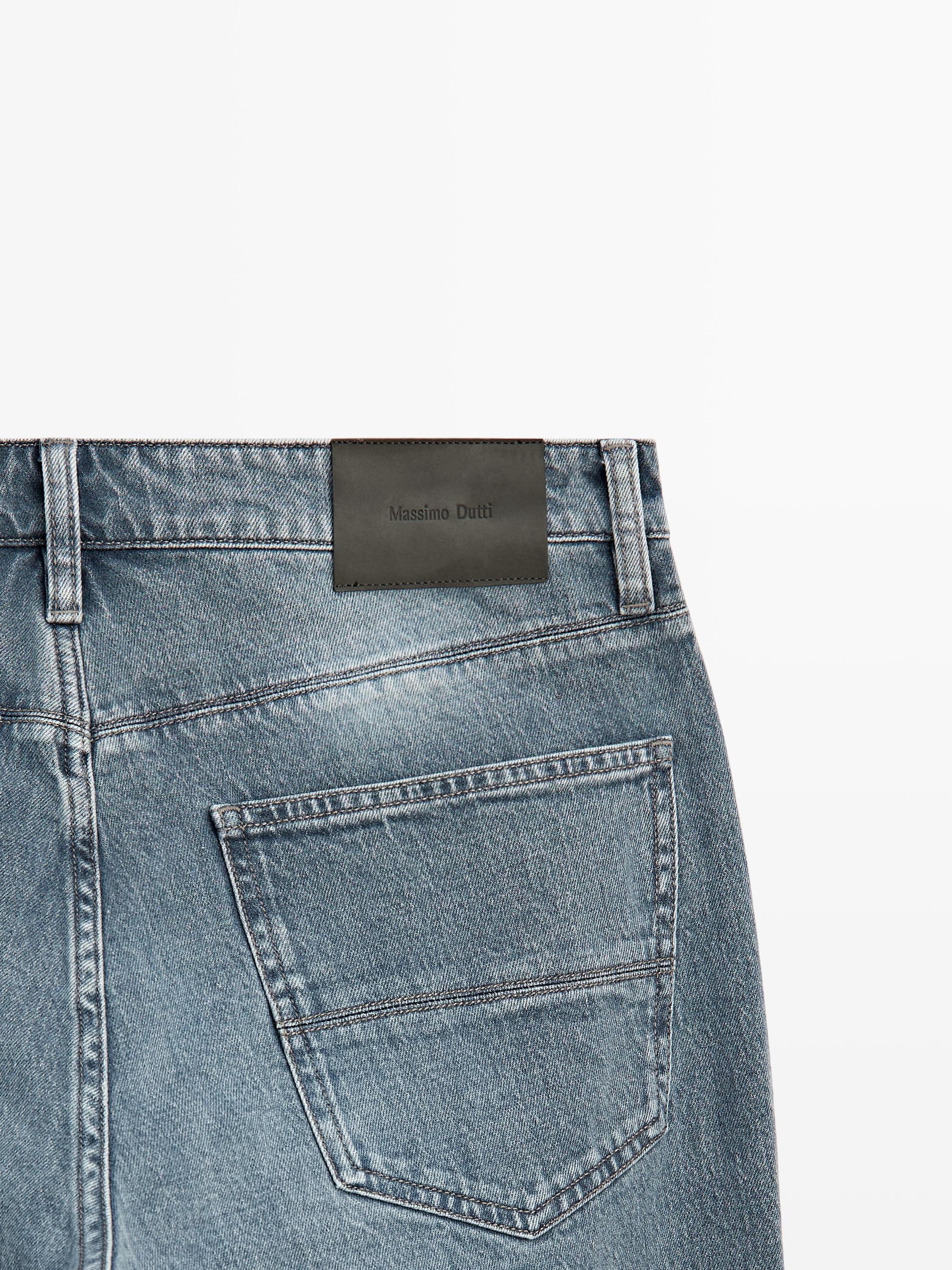 Tapered fit jeans — INDIGO