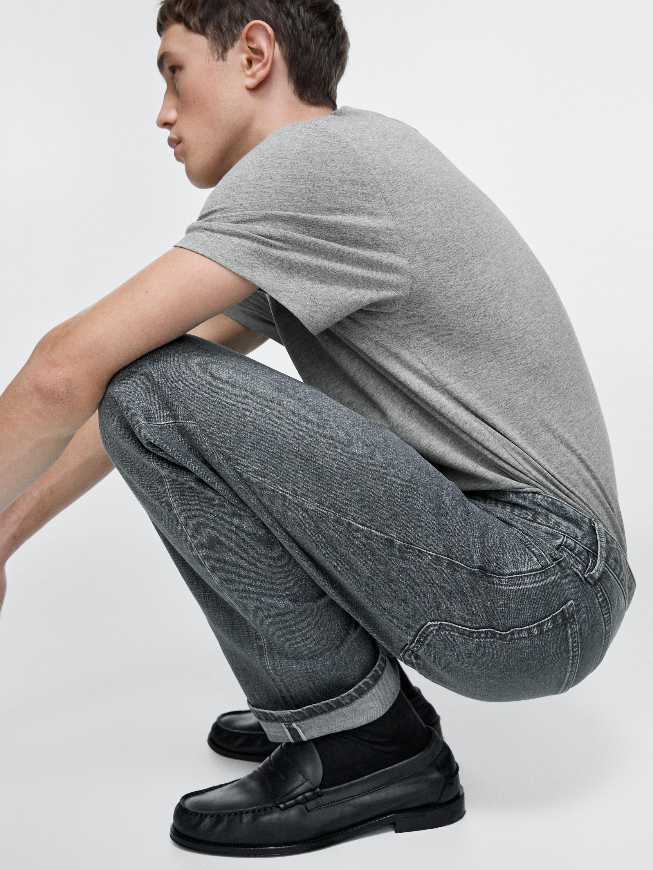 Selvedge fit jeans — GREY