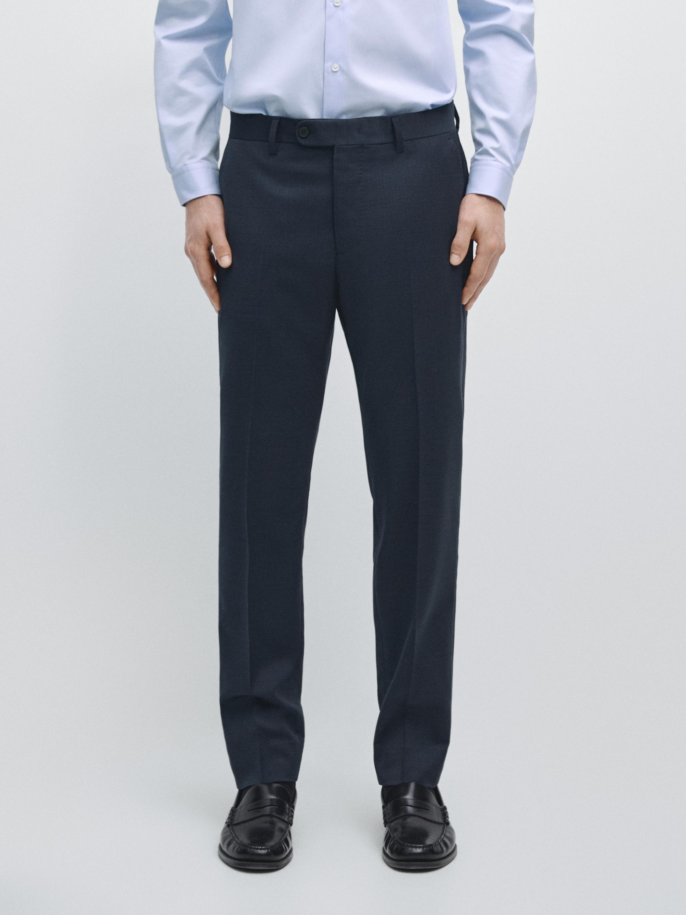 Pantallona elegante prej leshi