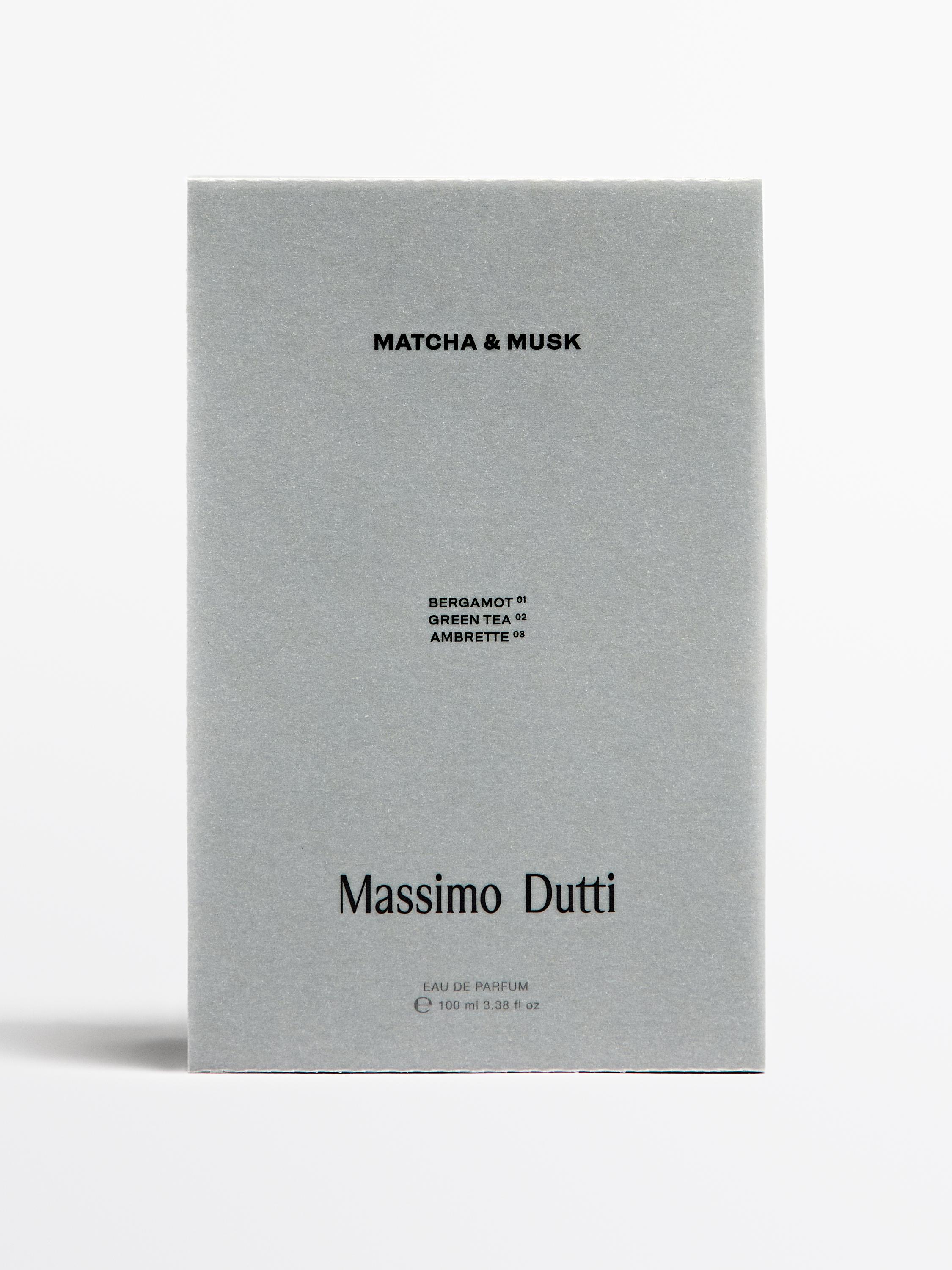 (100 ML) EAU DE PARFUM MASSIMO DUTTI MATCHA & MUSK