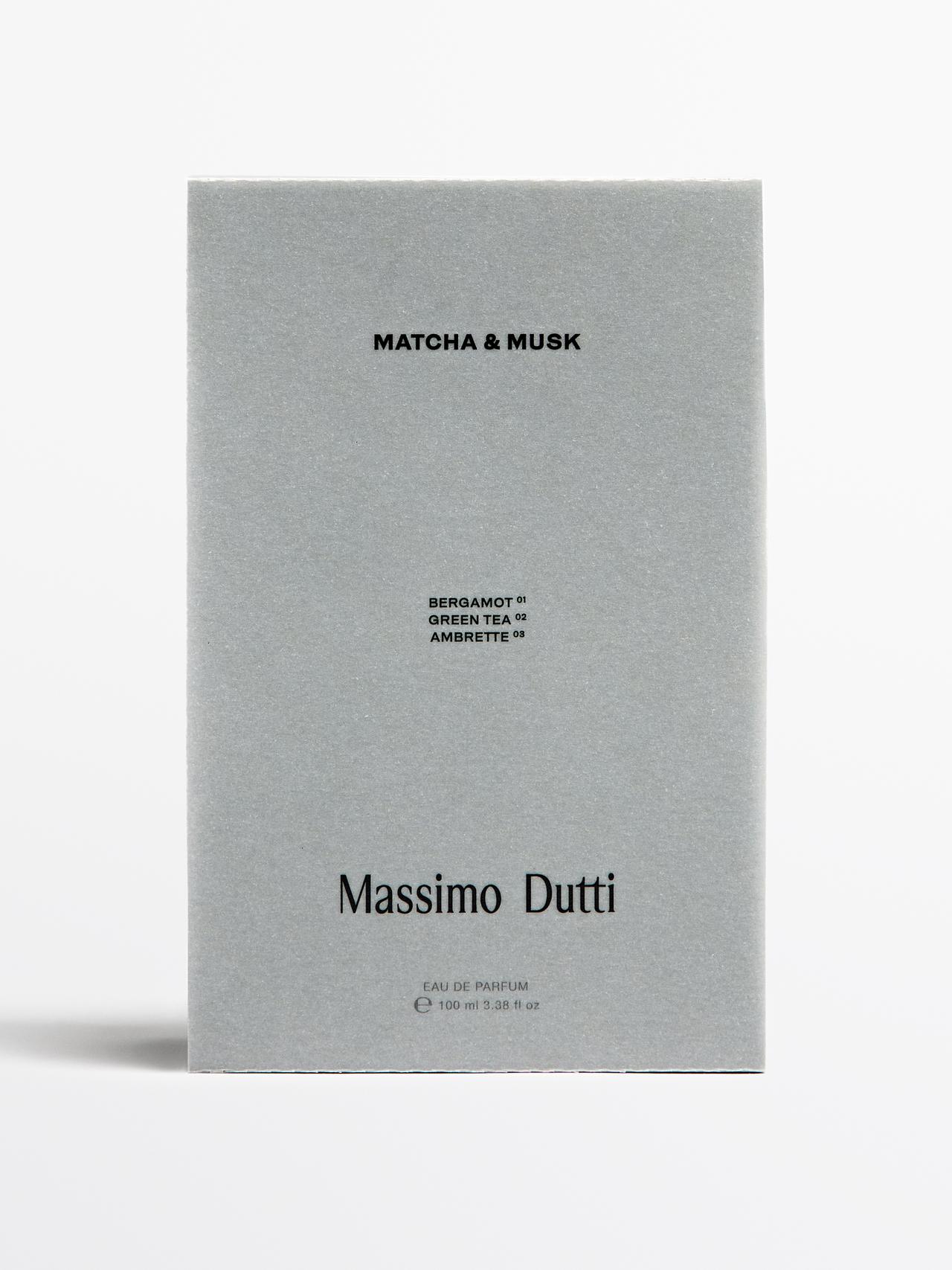Massimo Dutti - Dame - (100 Ml) Massimo Dutti Matcha & Musk Eau De Parfum - Grøn - 01