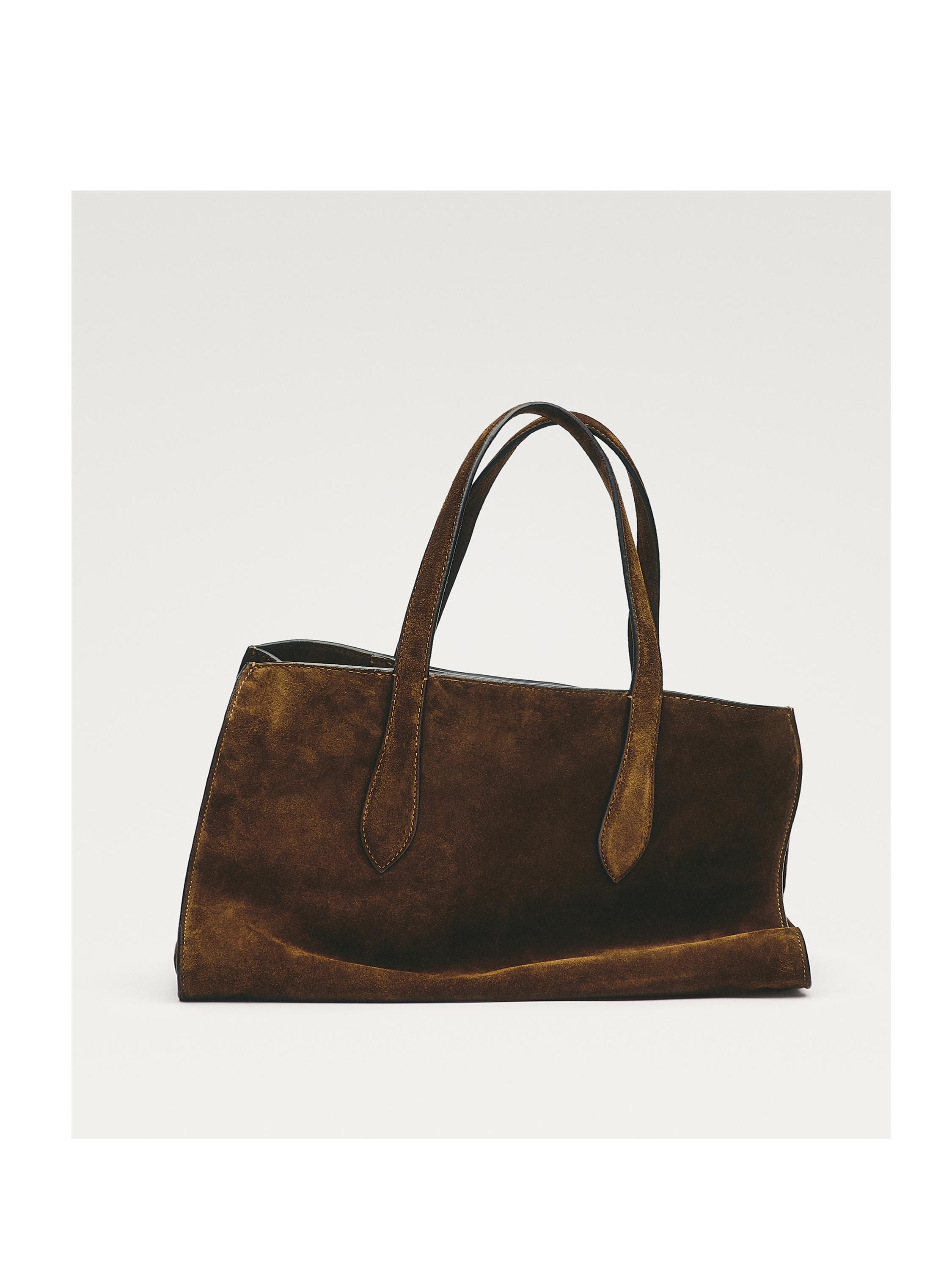 Sac moyen format MD ICON en croûte de cuir