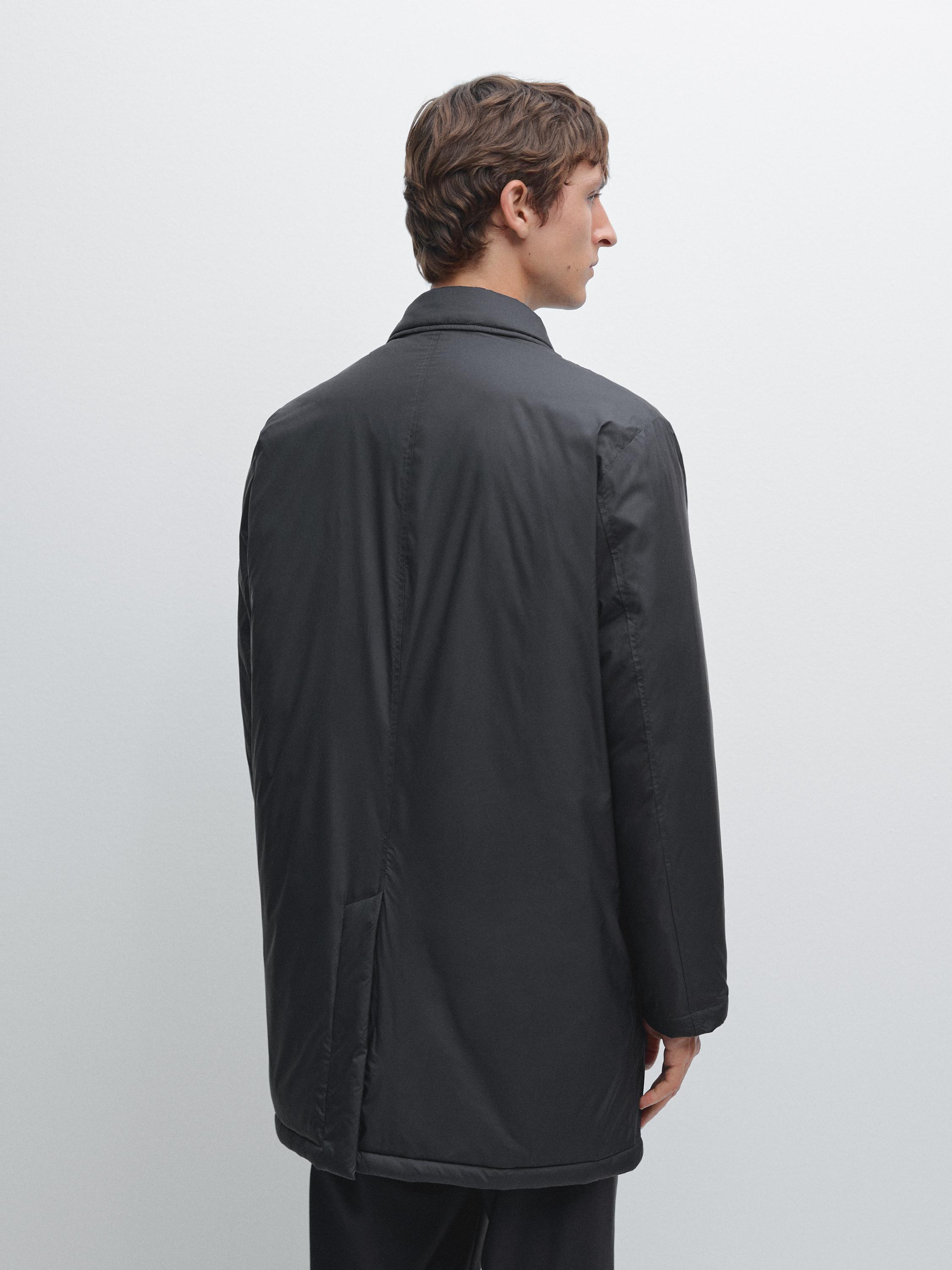 Water-repellent ultra lightweight down blend parka