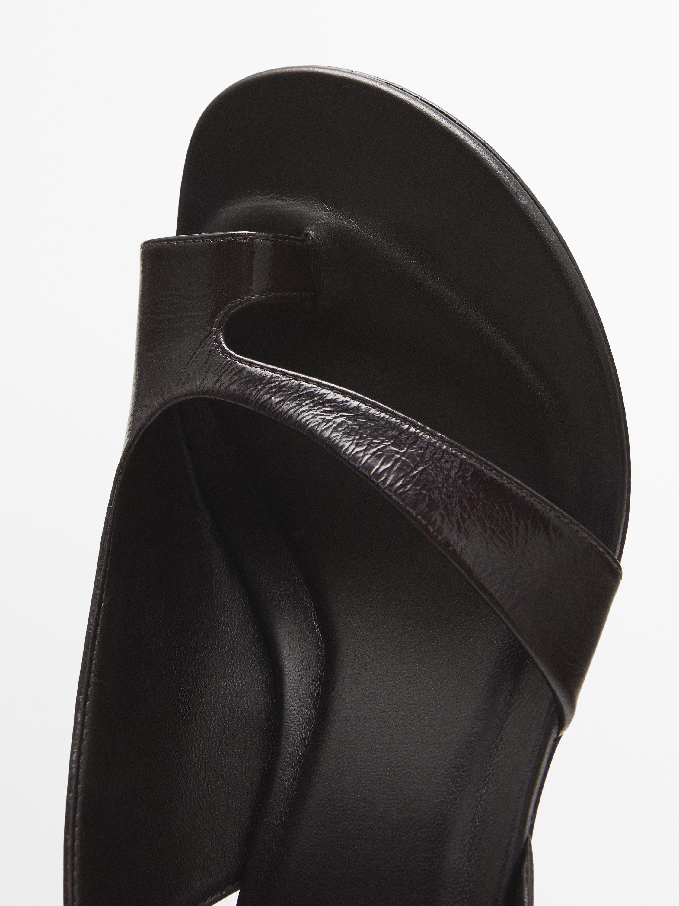 Sandály na středně vysokém podpatku – STUDIO