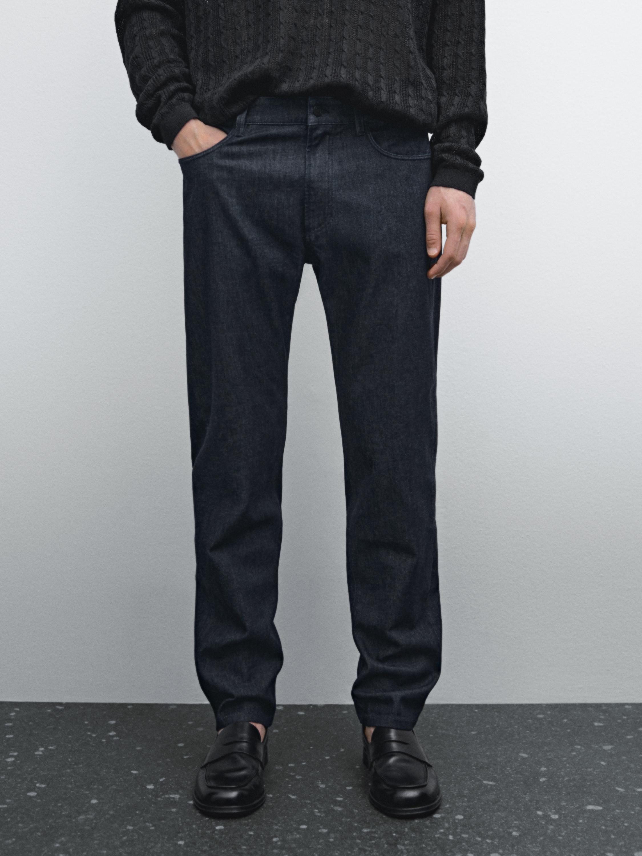 Lightweight slim fit jeans