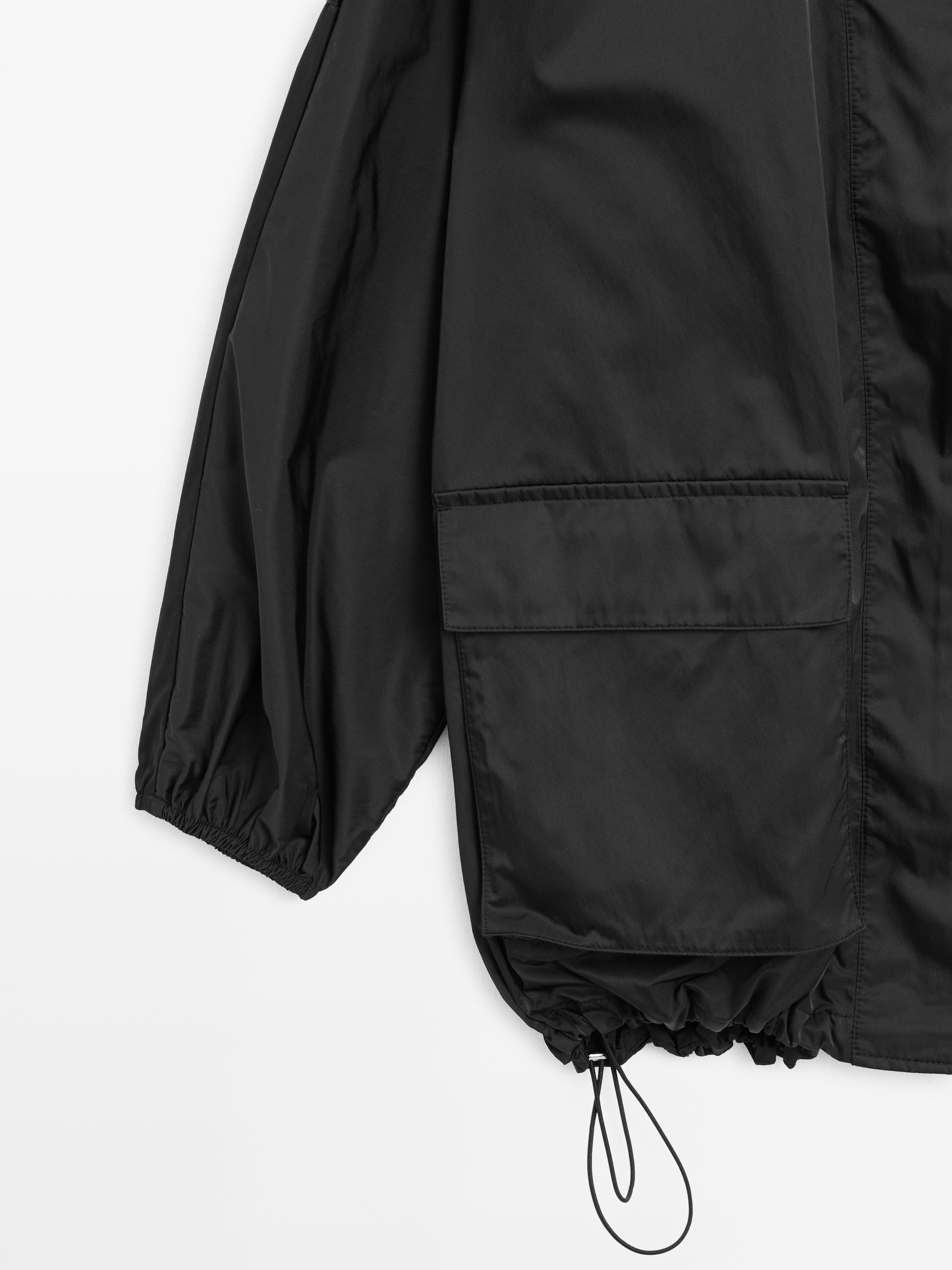 Bomber jacket with pocket details — Blue