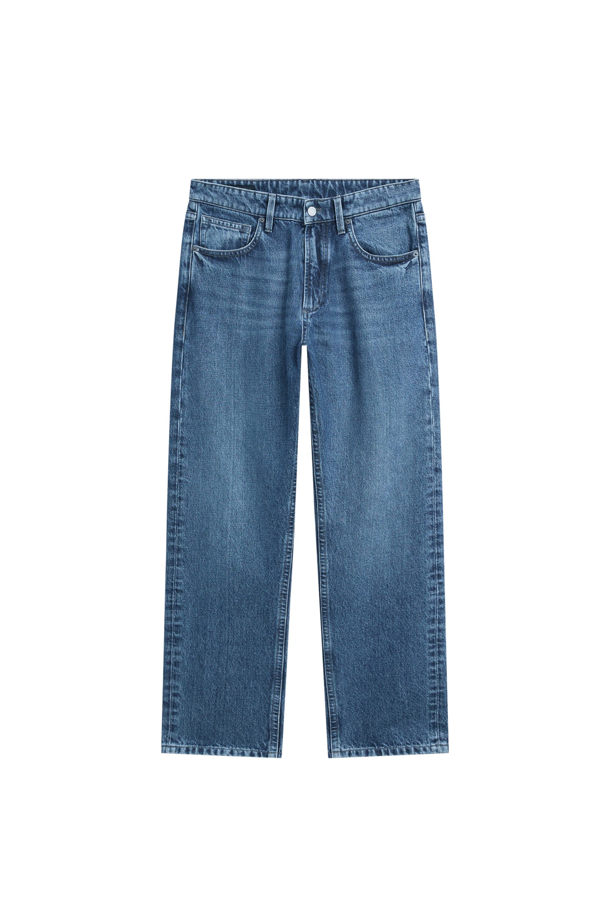 Massimo Dutti Desized relaxed fit jean görsel 6