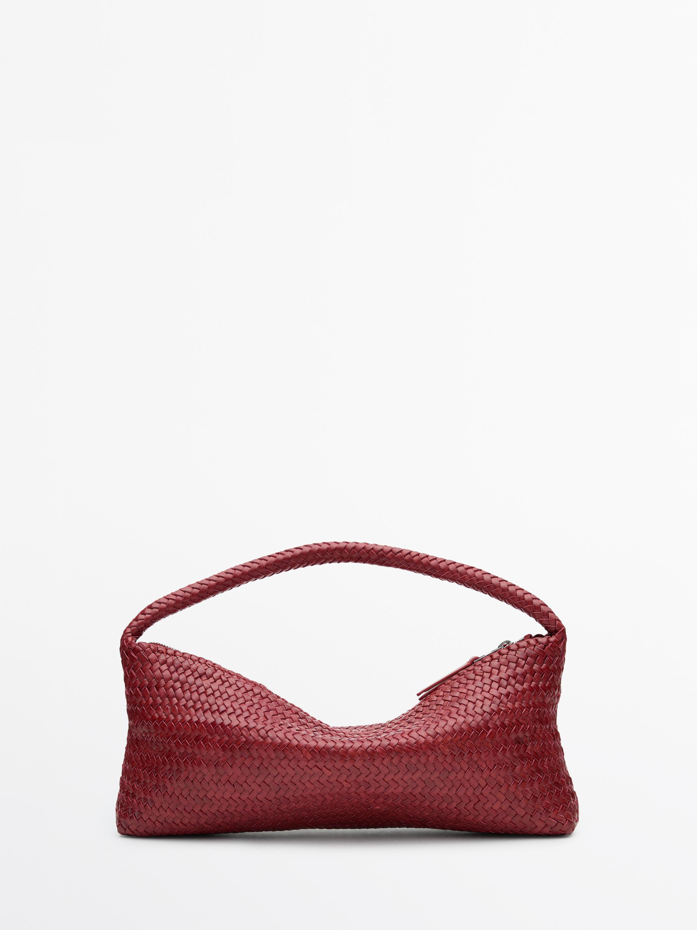 Sac tressé cuir nappa