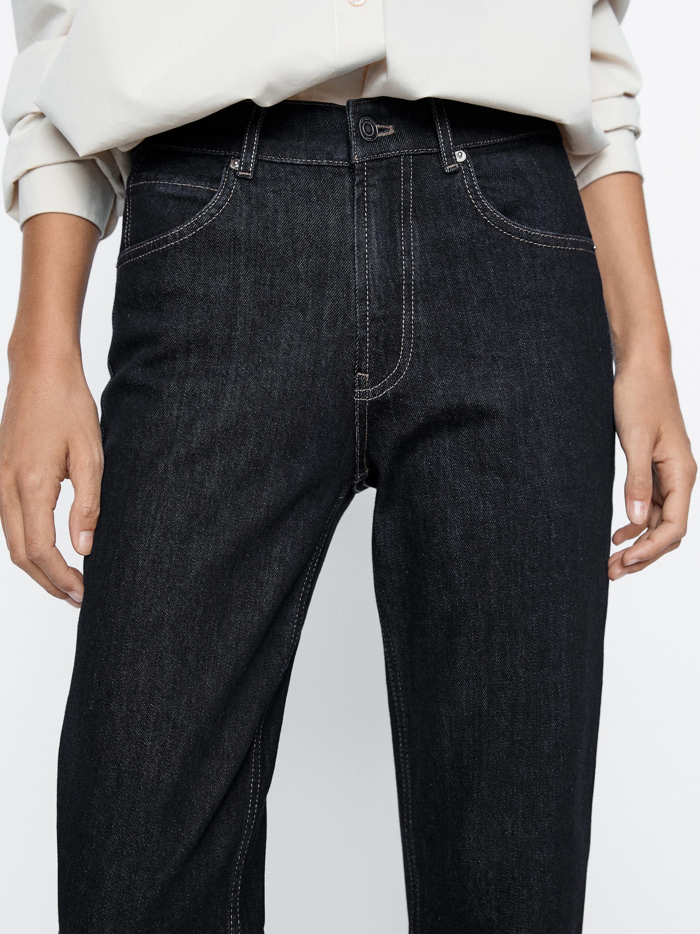 Mid-rise slim fit jeans