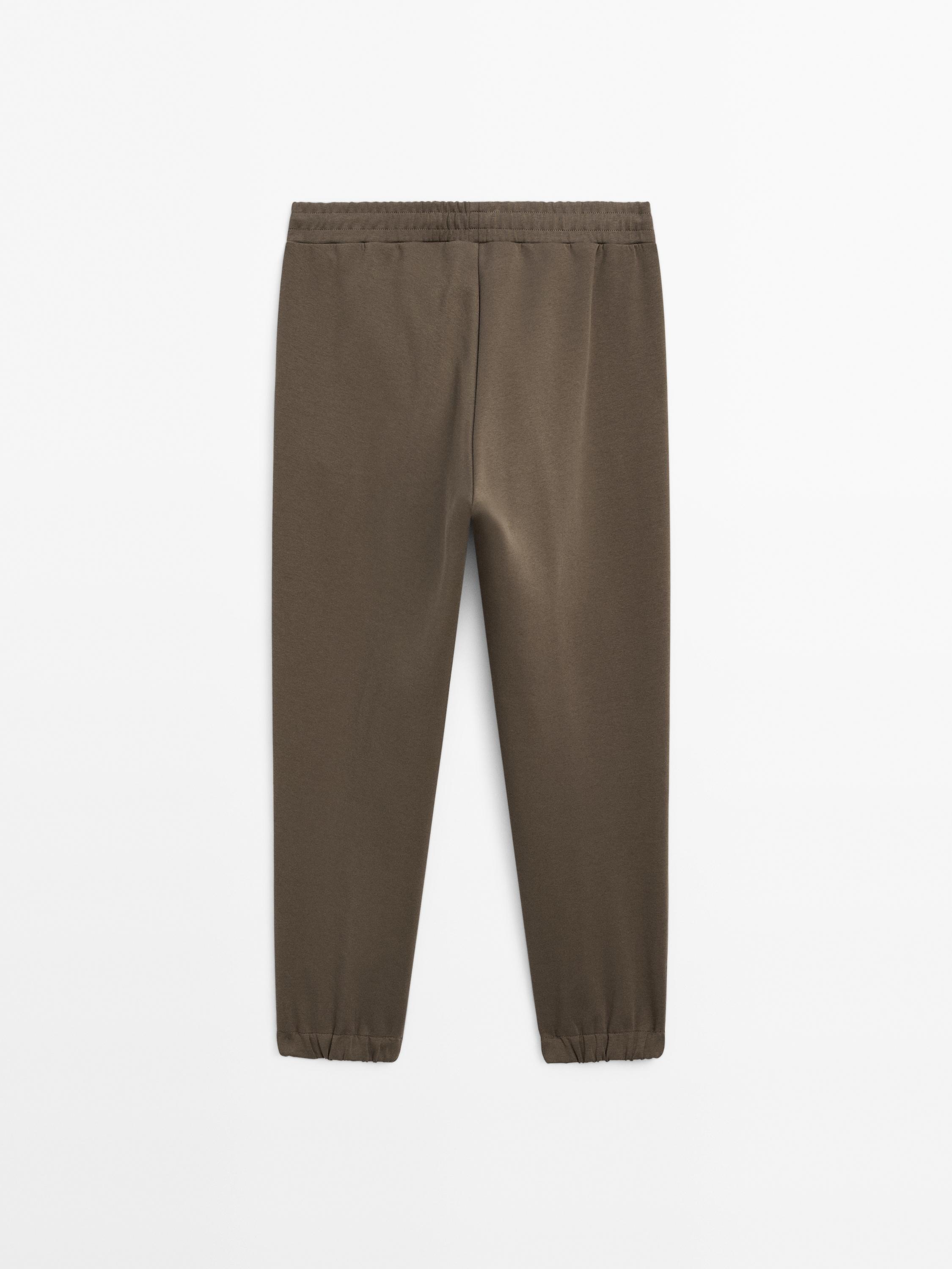 Cotton blend joggers