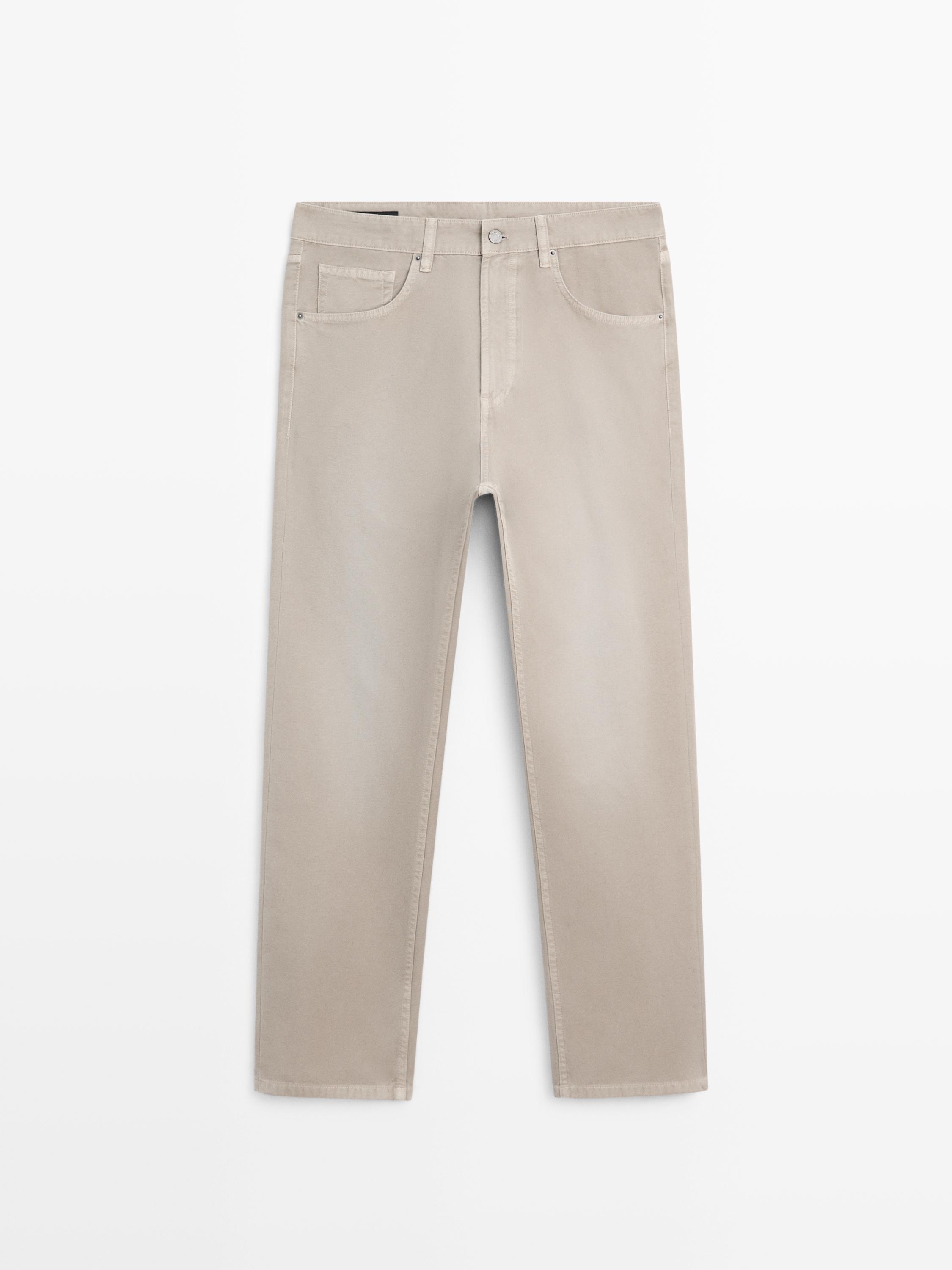 Relaxed-fit jeans — PALE GREEN