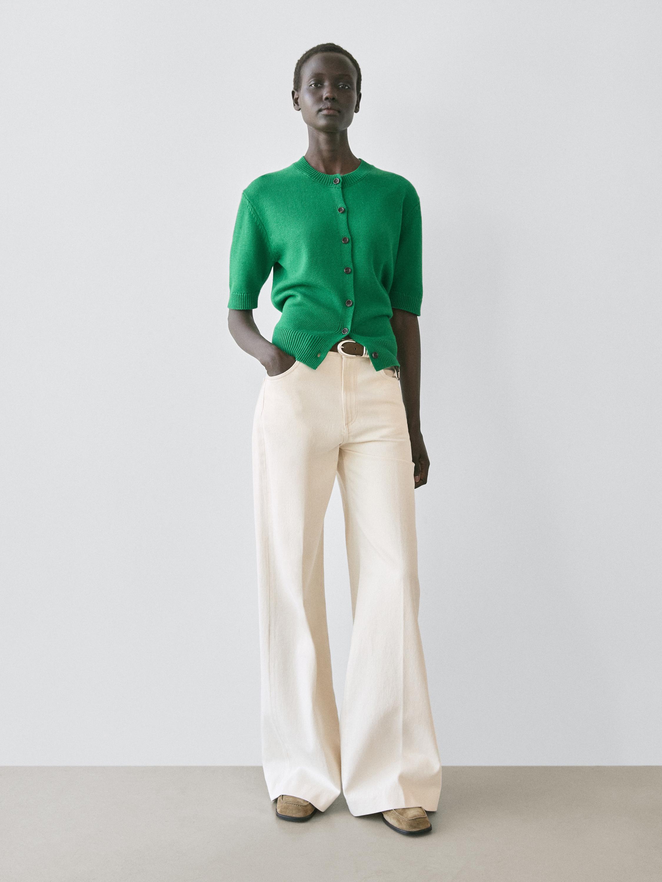 High-waist palazzo jeans — CREAM