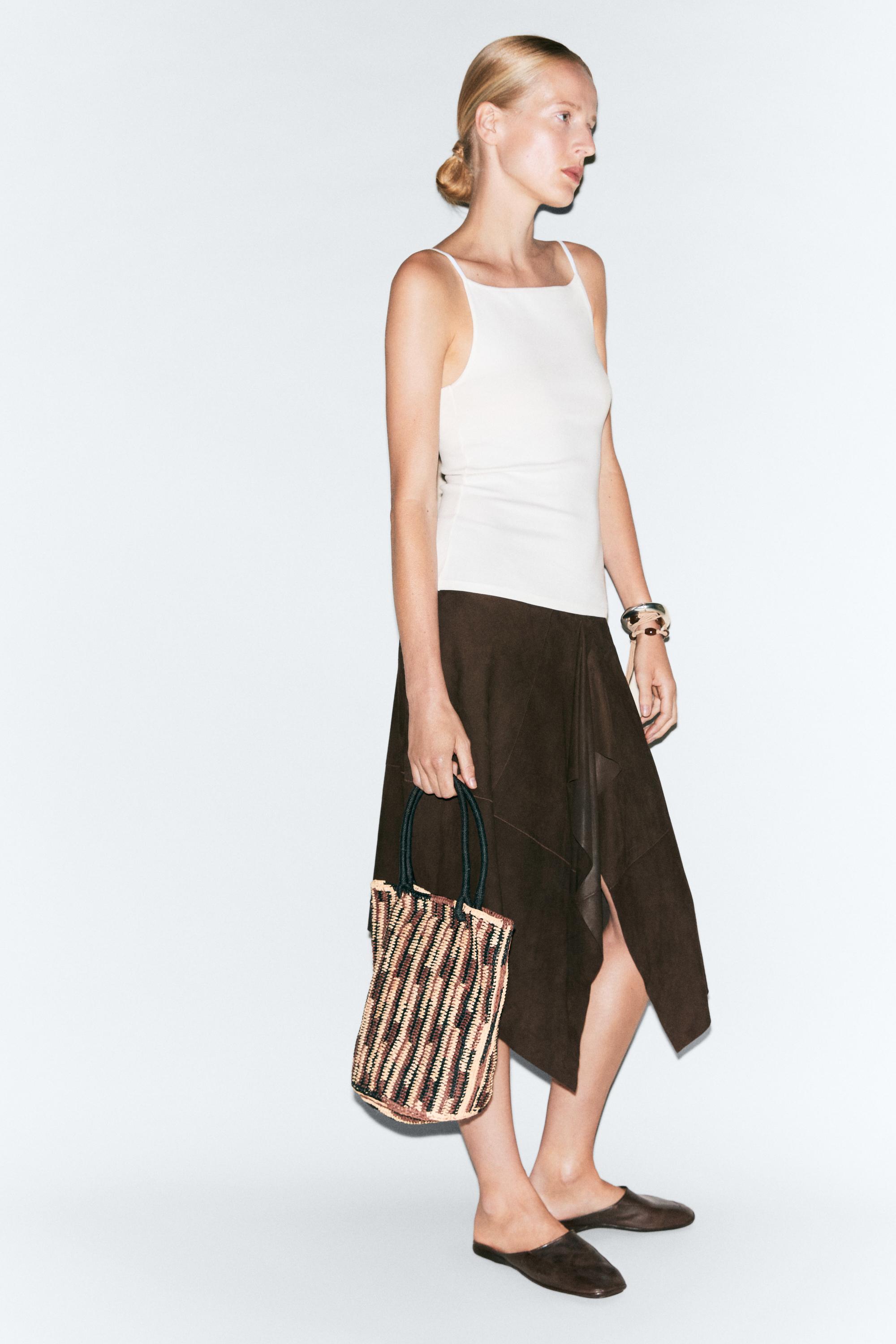 Cotton blend camisole top