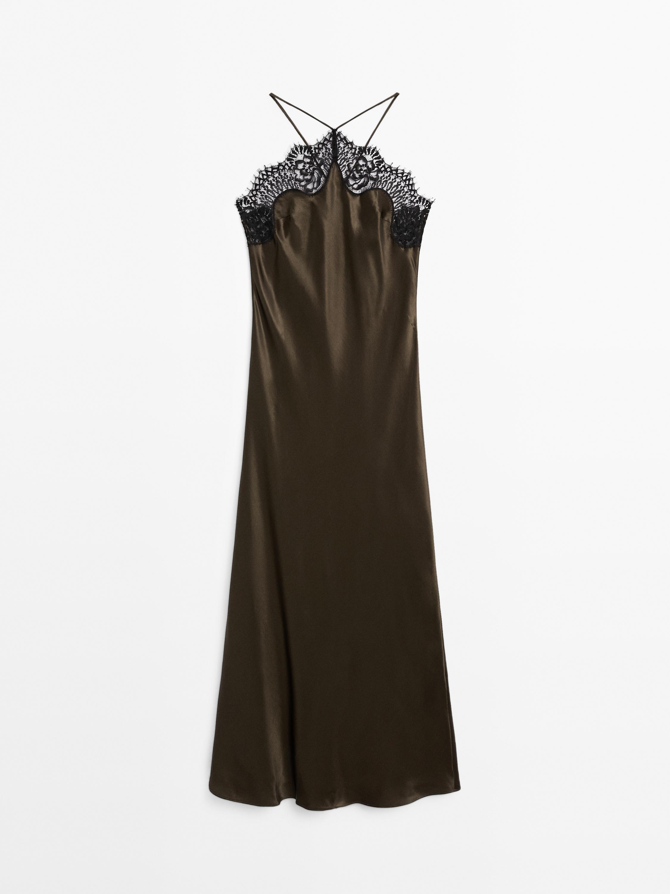 Satin camisole dress - Studio