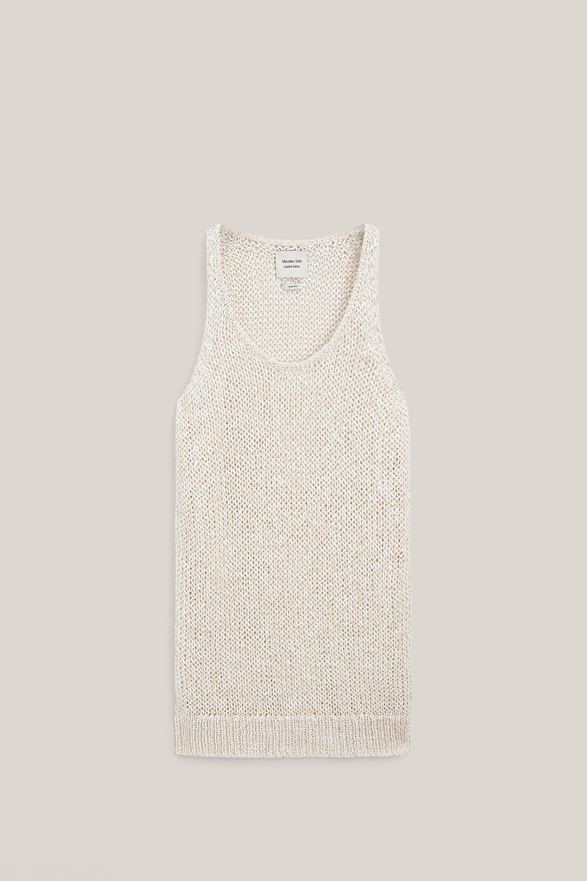 Long cutwork top - LIMITED EDITION — CREAM