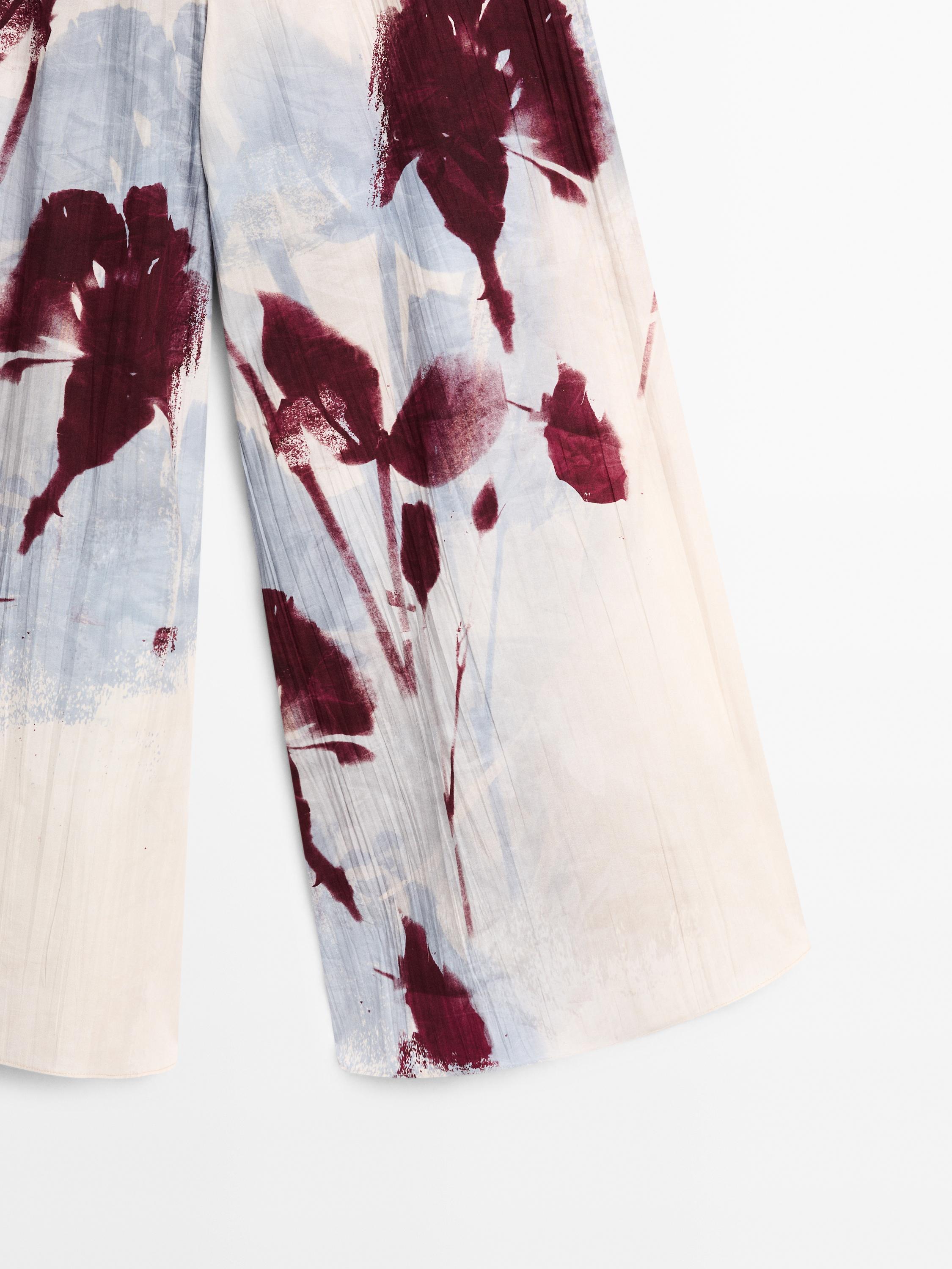 Printed culottes